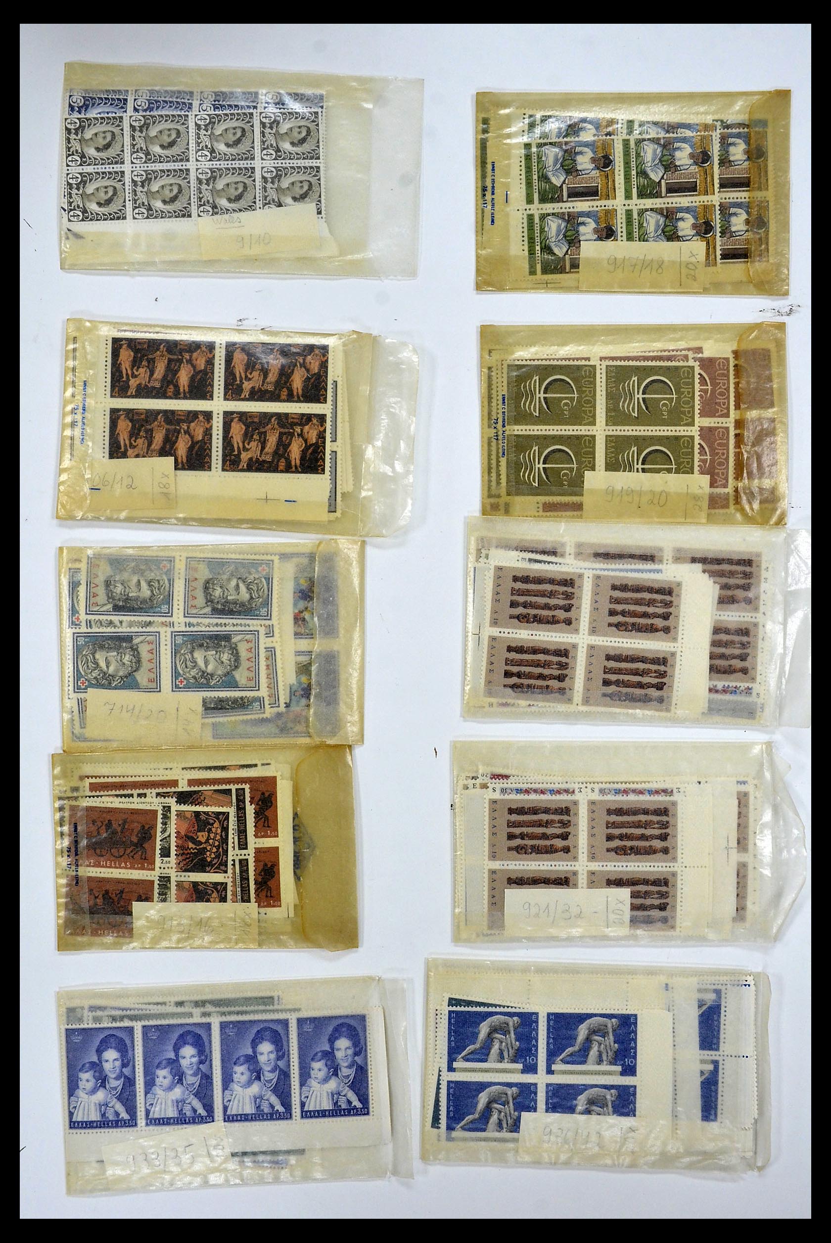 34223 038 - Postzegelverzameling 34223 Europese landen postfris 1940-1975.