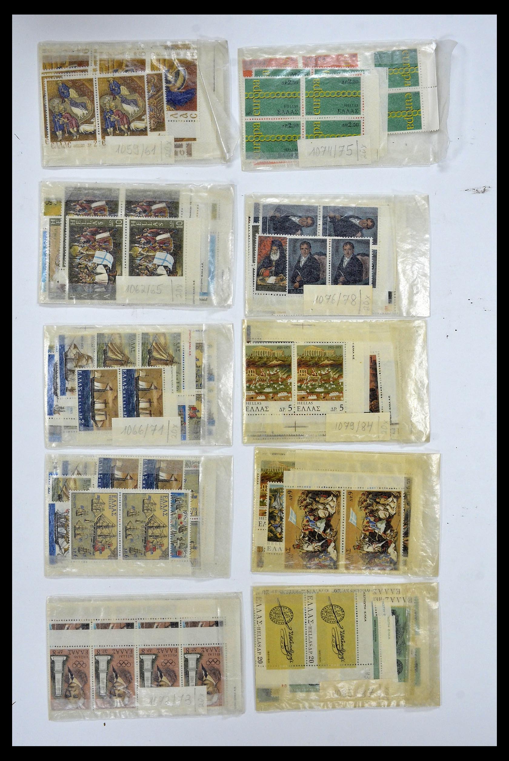 34223 043 - Postzegelverzameling 34223 Europese landen postfris 1940-1975.