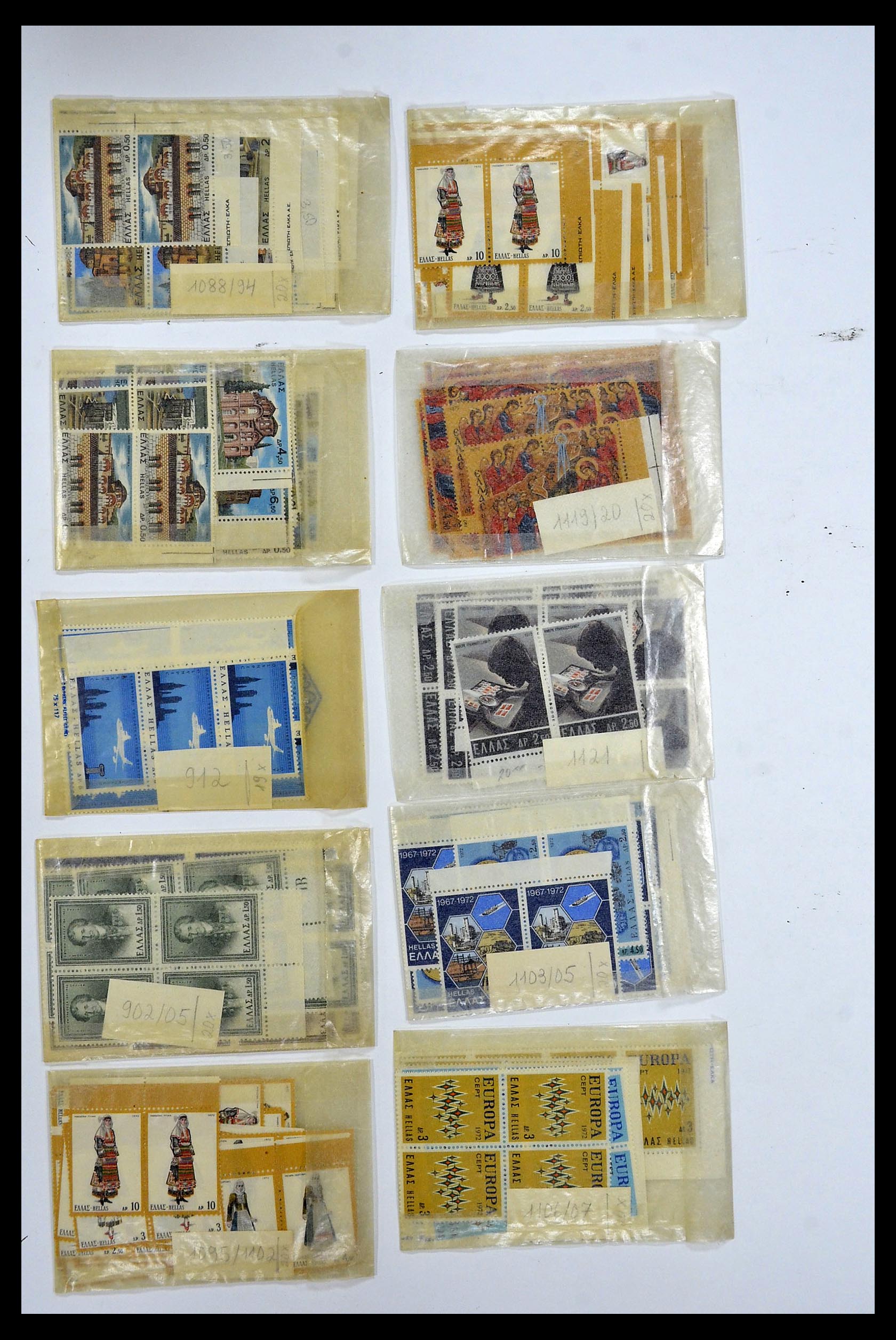 34223 044 - Postzegelverzameling 34223 Europese landen postfris 1940-1975.