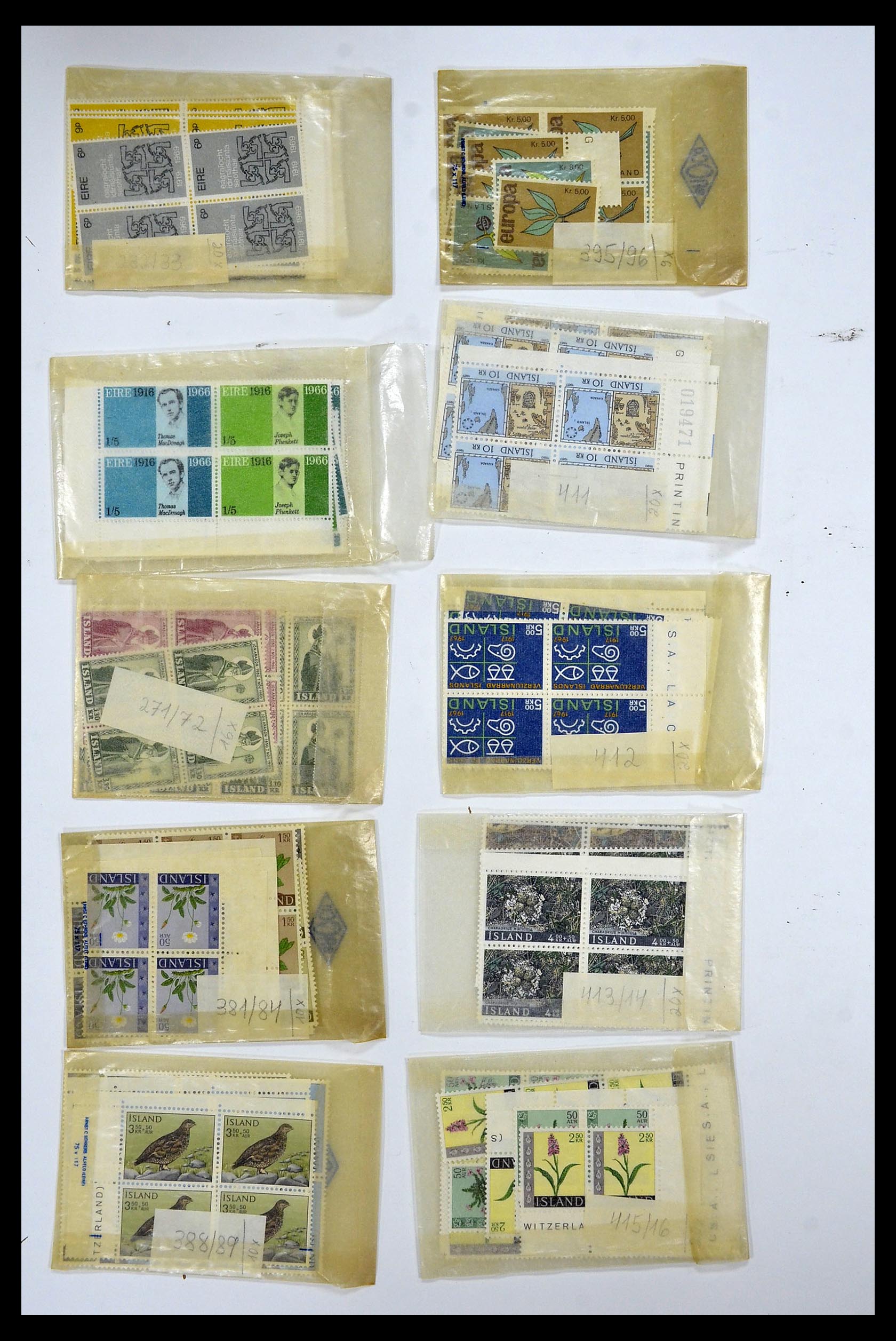 34223 049 - Postzegelverzameling 34223 Europese landen postfris 1940-1975.