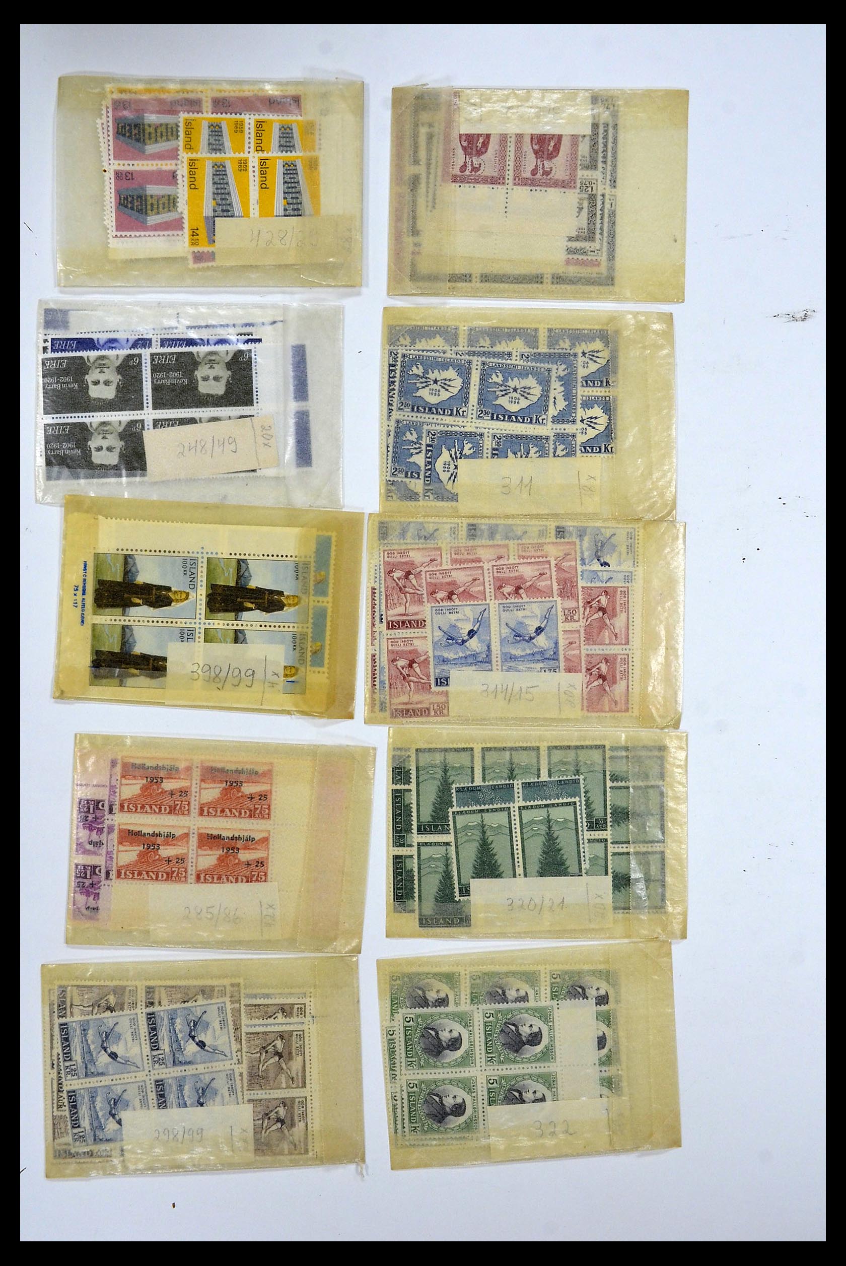 34223 052 - Postzegelverzameling 34223 Europese landen postfris 1940-1975.