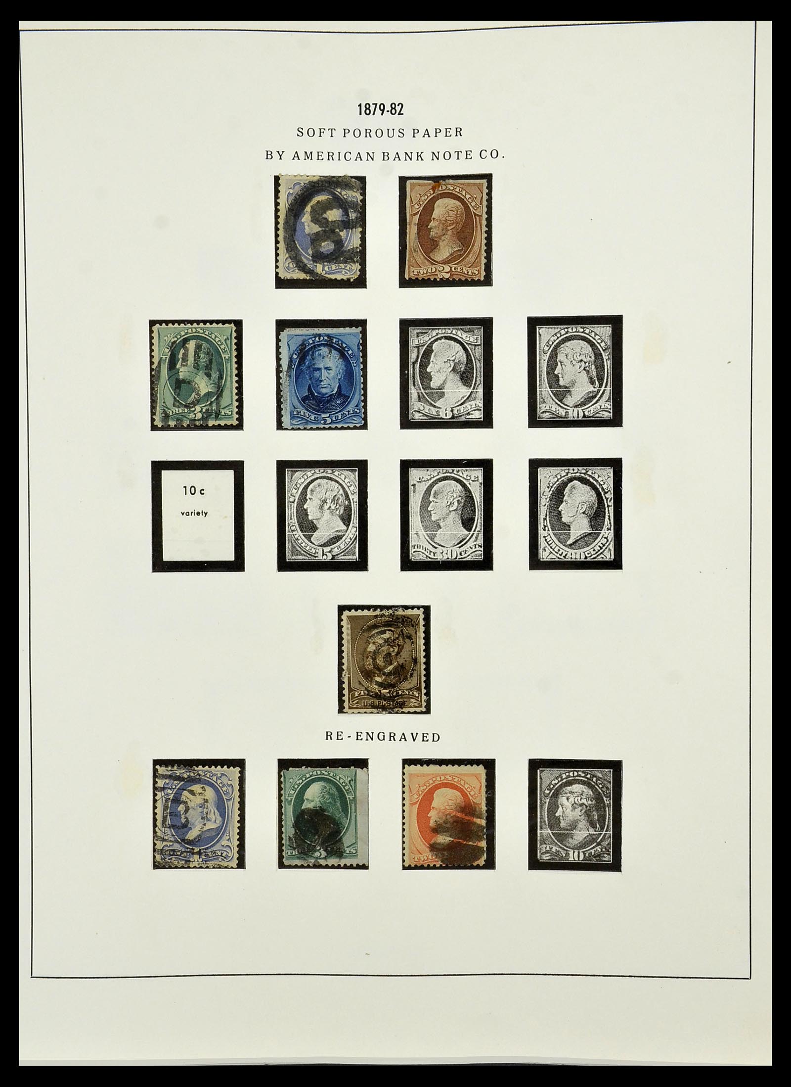 34224 008 - Postzegelverzameling 34224 USA 1861-1977.