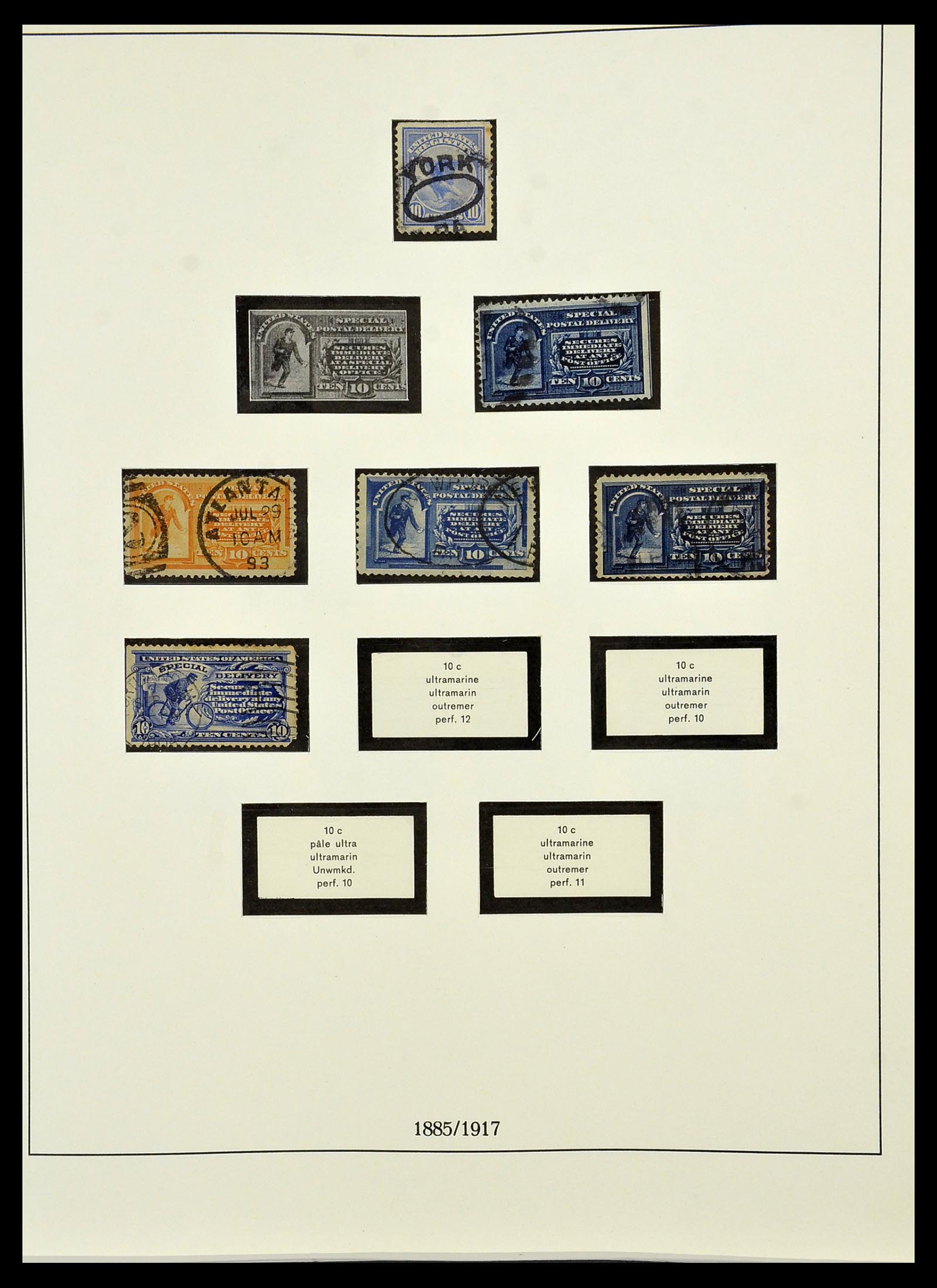34224 009 - Postzegelverzameling 34224 USA 1861-1977.