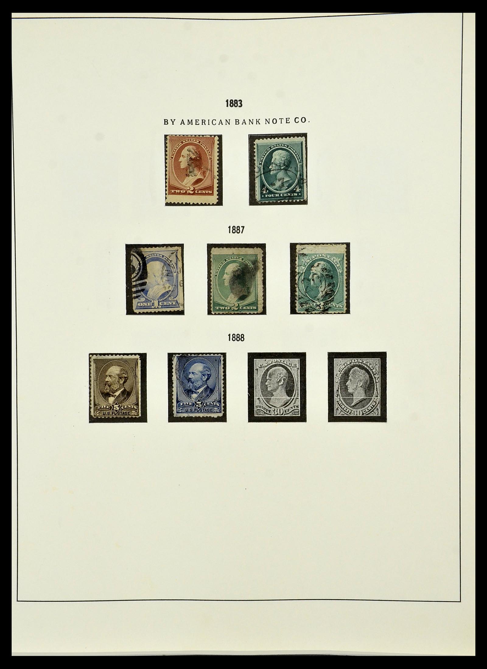 34224 010 - Postzegelverzameling 34224 USA 1861-1977.