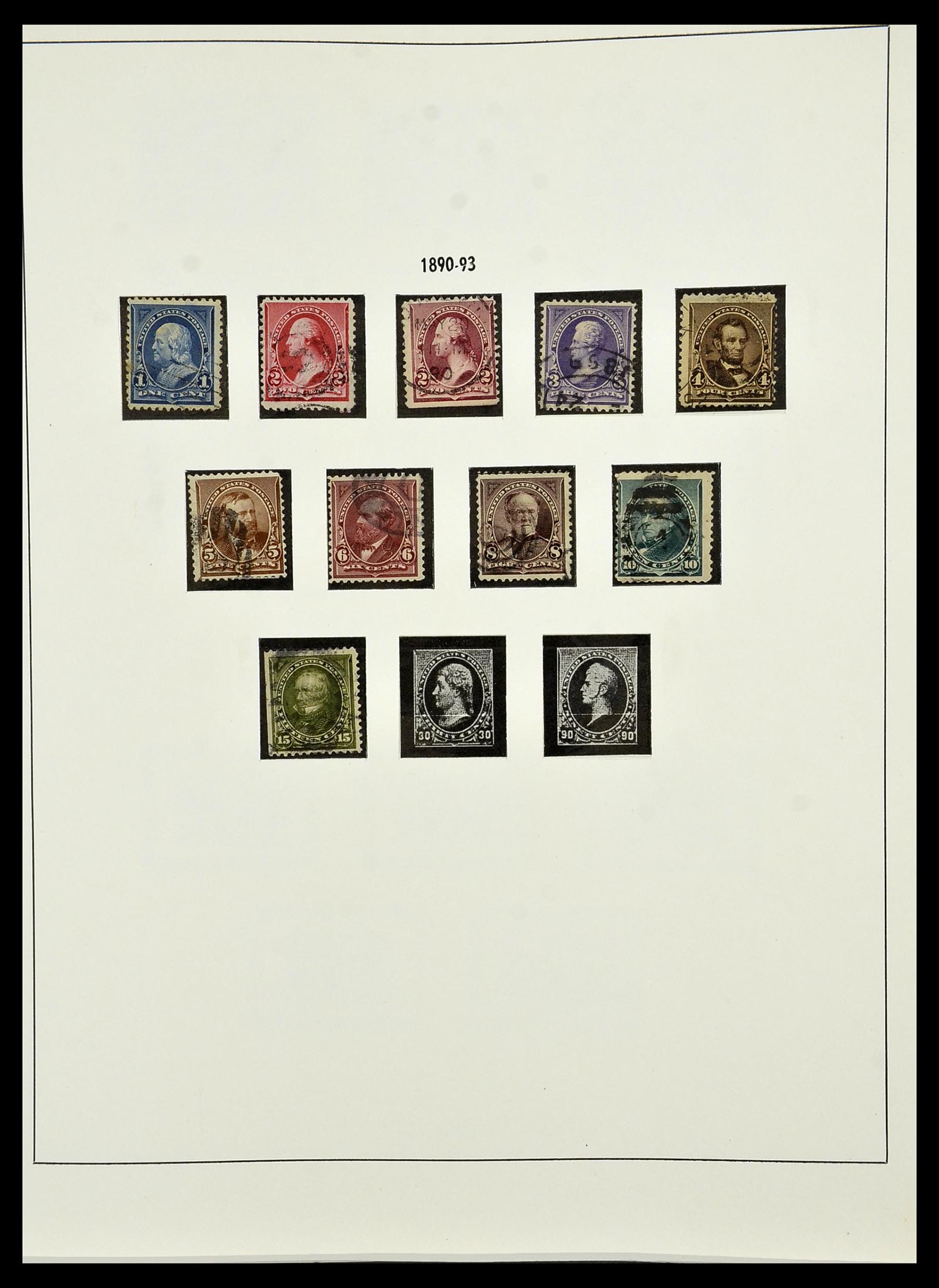 34224 011 - Postzegelverzameling 34224 USA 1861-1977.