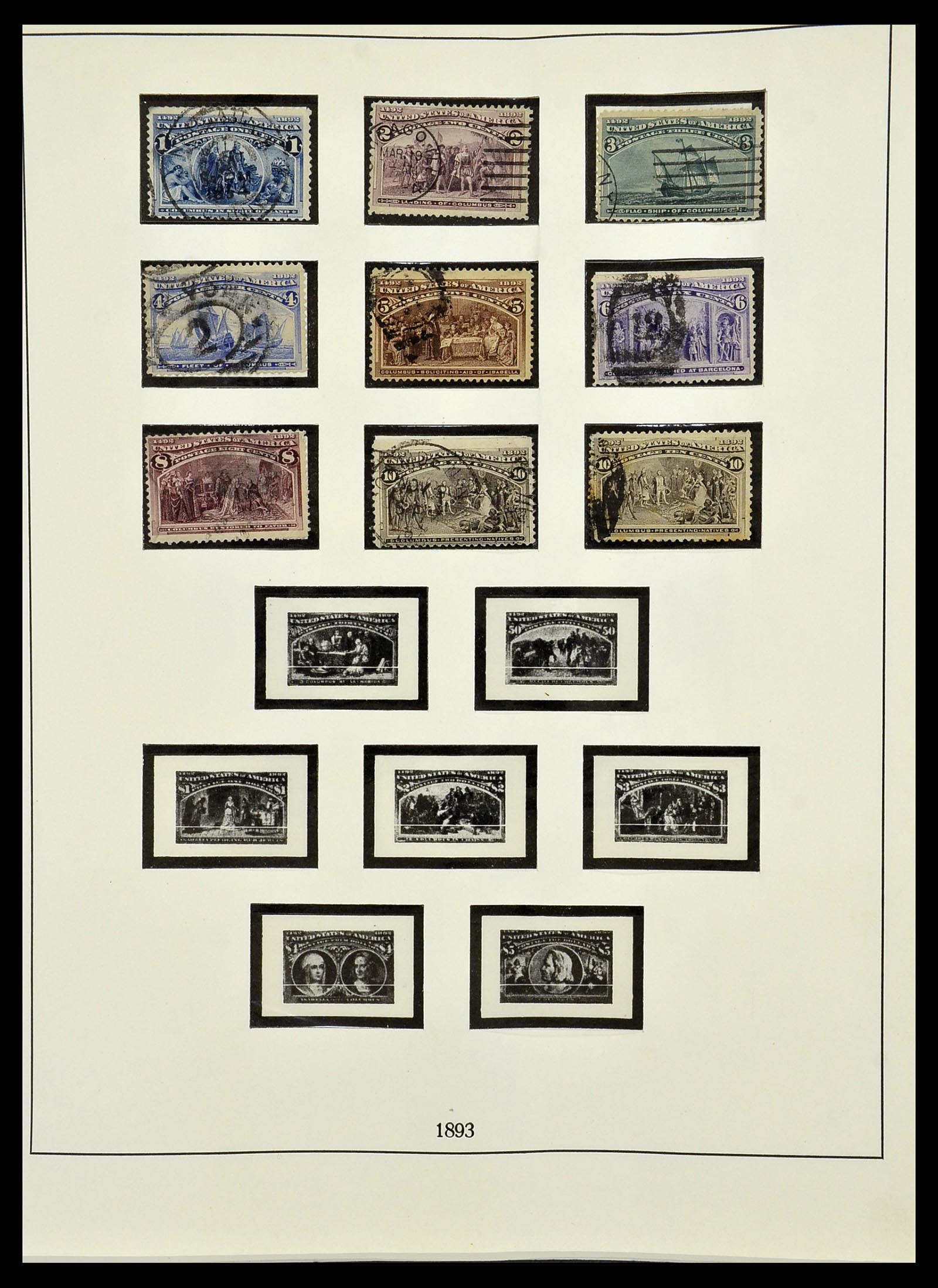 34224 012 - Postzegelverzameling 34224 USA 1861-1977.