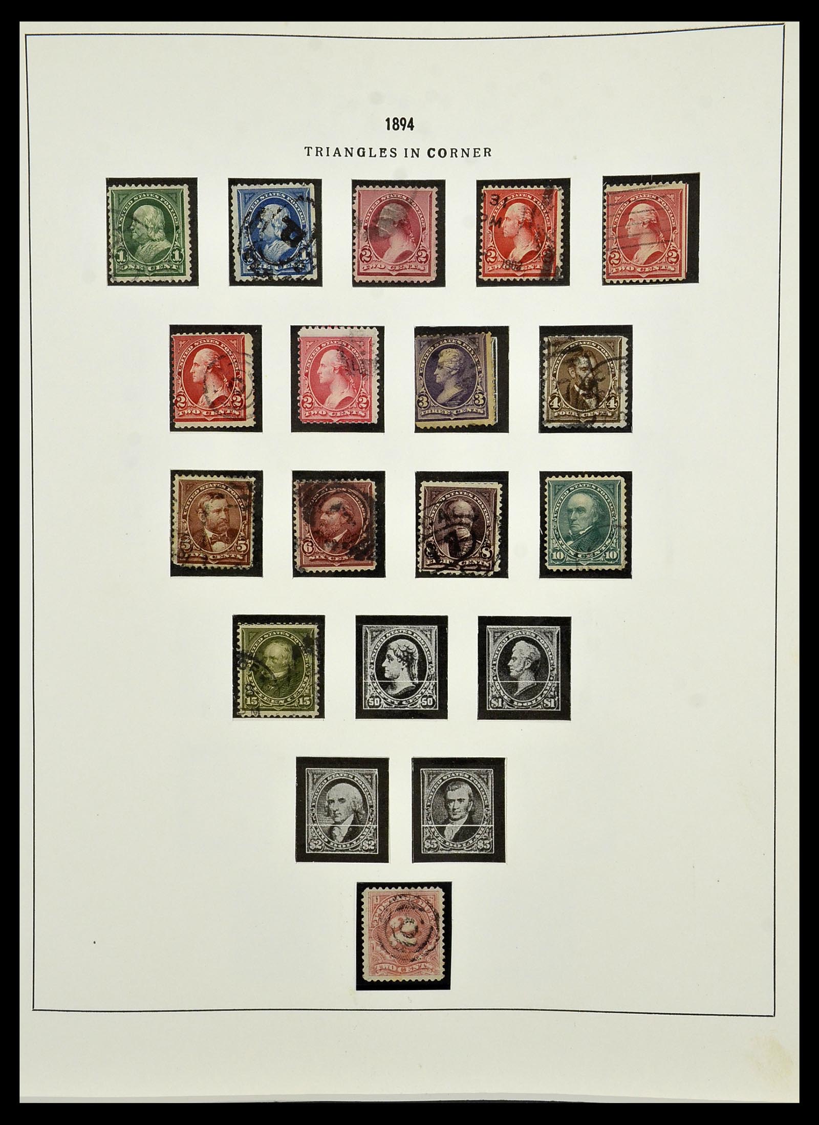 34224 013 - Postzegelverzameling 34224 USA 1861-1977.