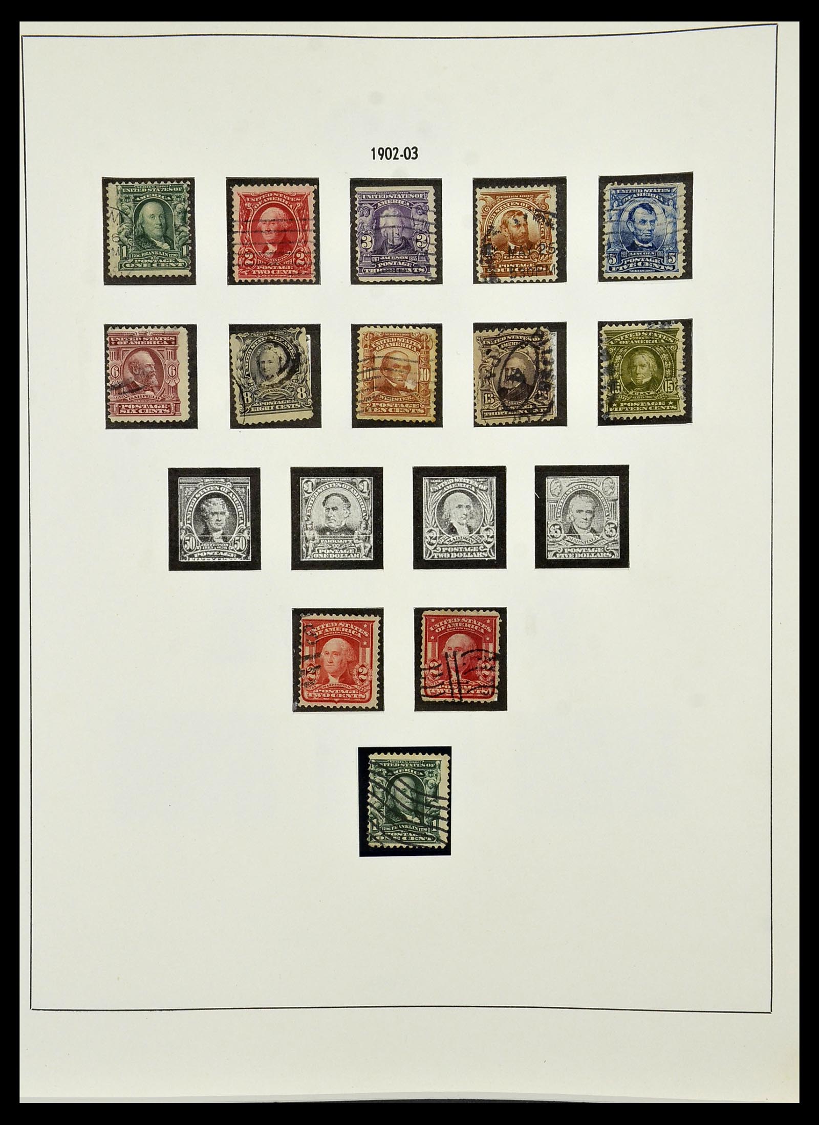 34224 017 - Postzegelverzameling 34224 USA 1861-1977.