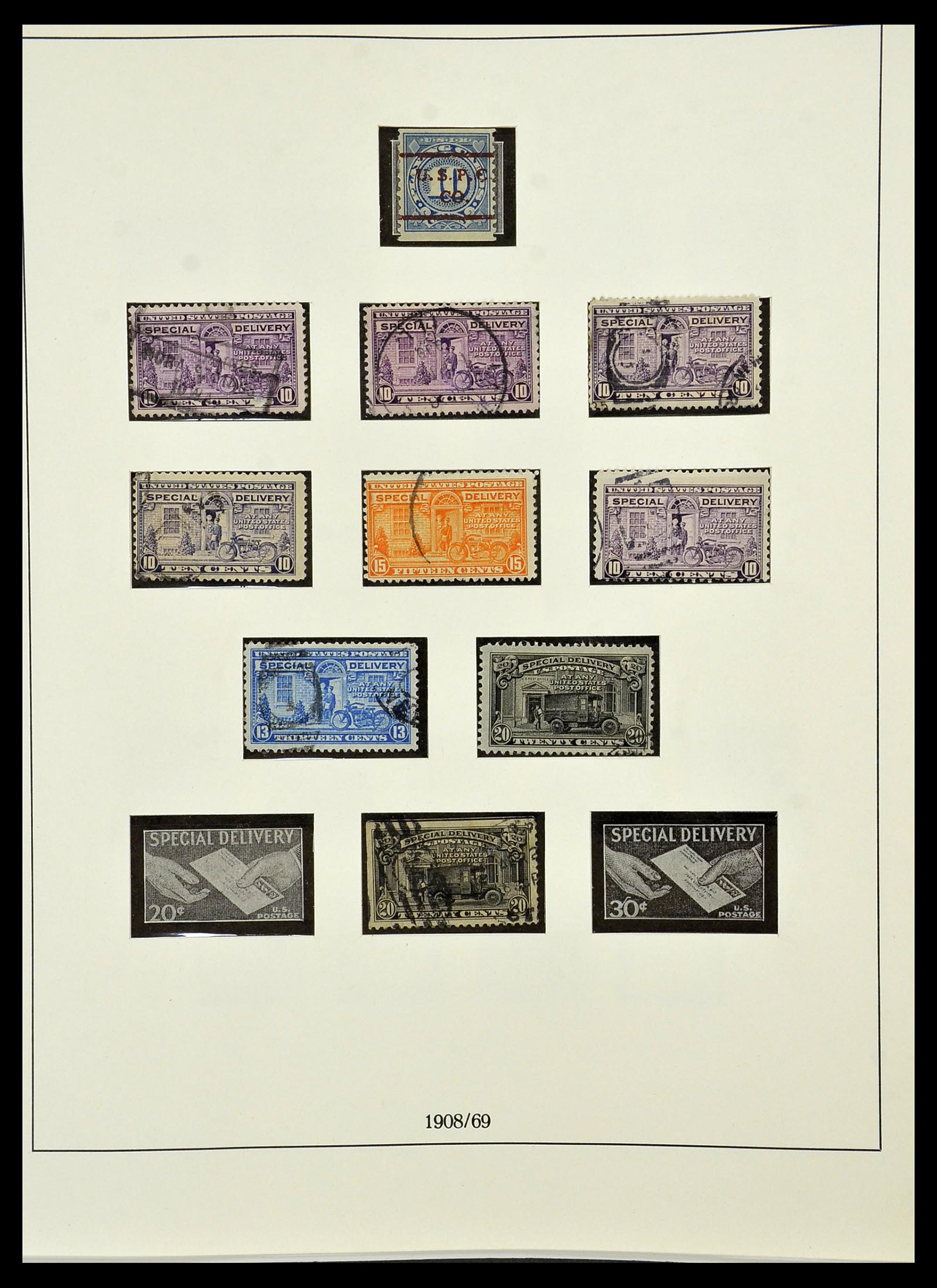 34224 018 - Postzegelverzameling 34224 USA 1861-1977.
