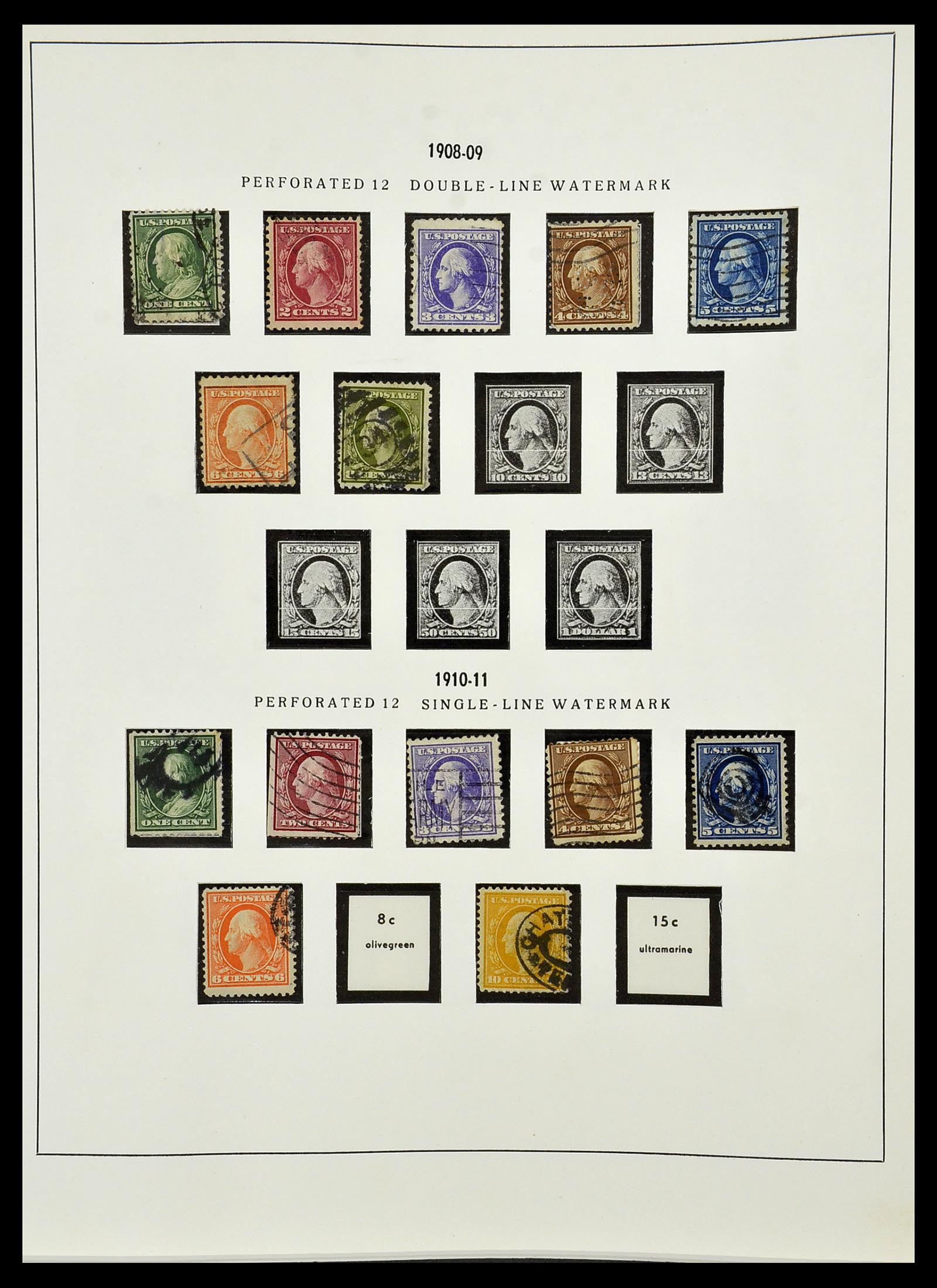 34224 019 - Postzegelverzameling 34224 USA 1861-1977.