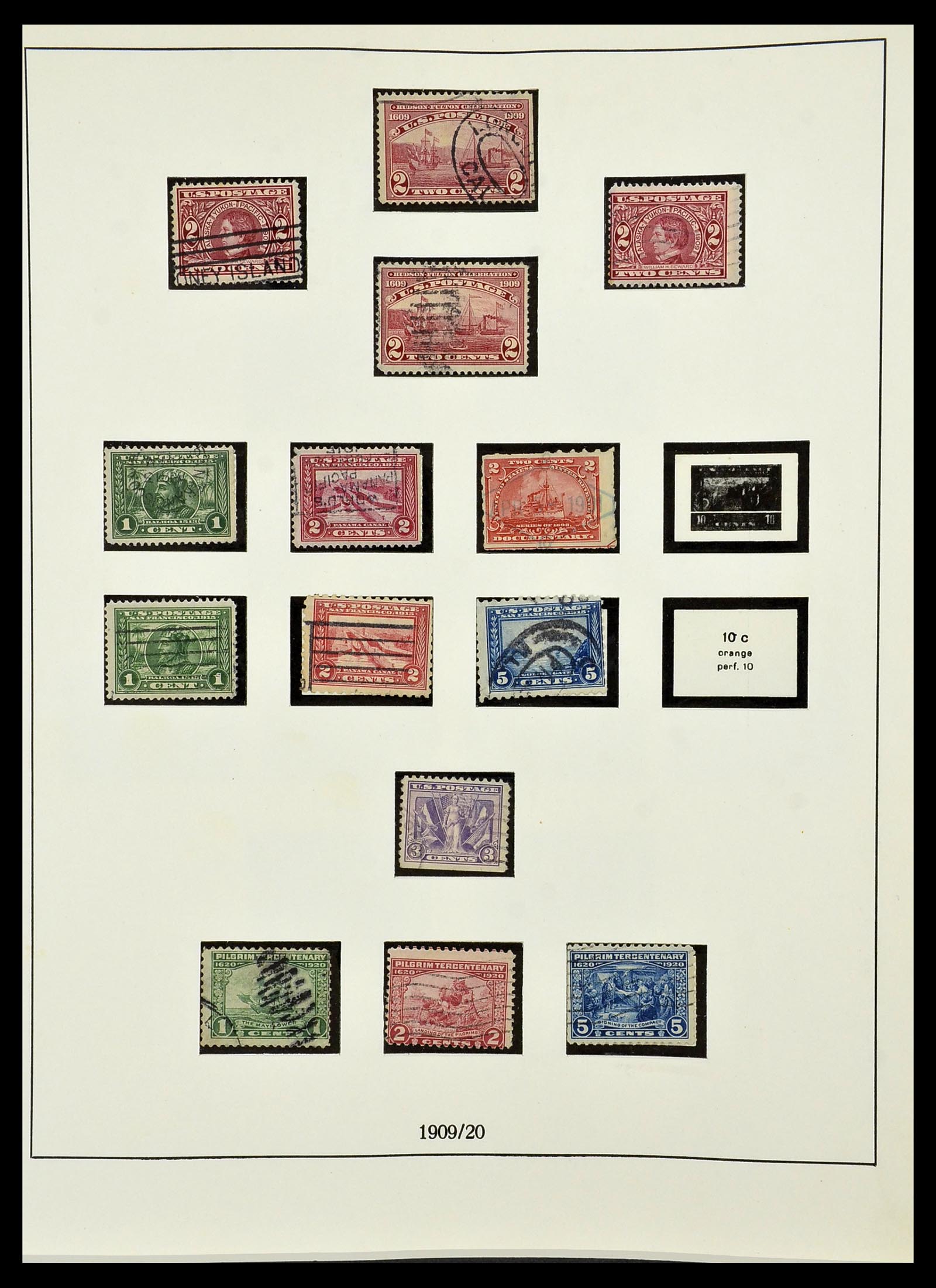 34224 021 - Postzegelverzameling 34224 USA 1861-1977.