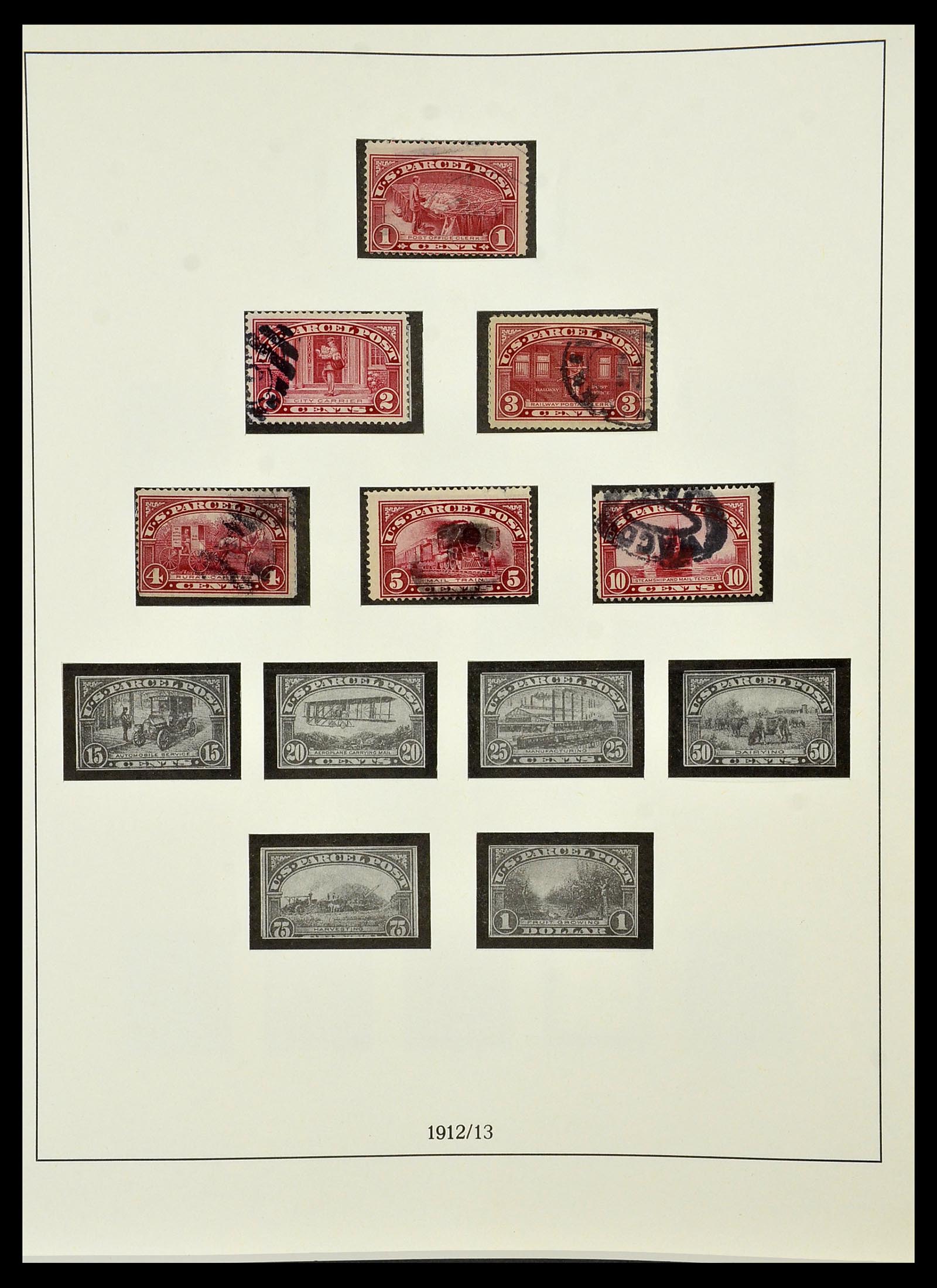 34224 022 - Postzegelverzameling 34224 USA 1861-1977.