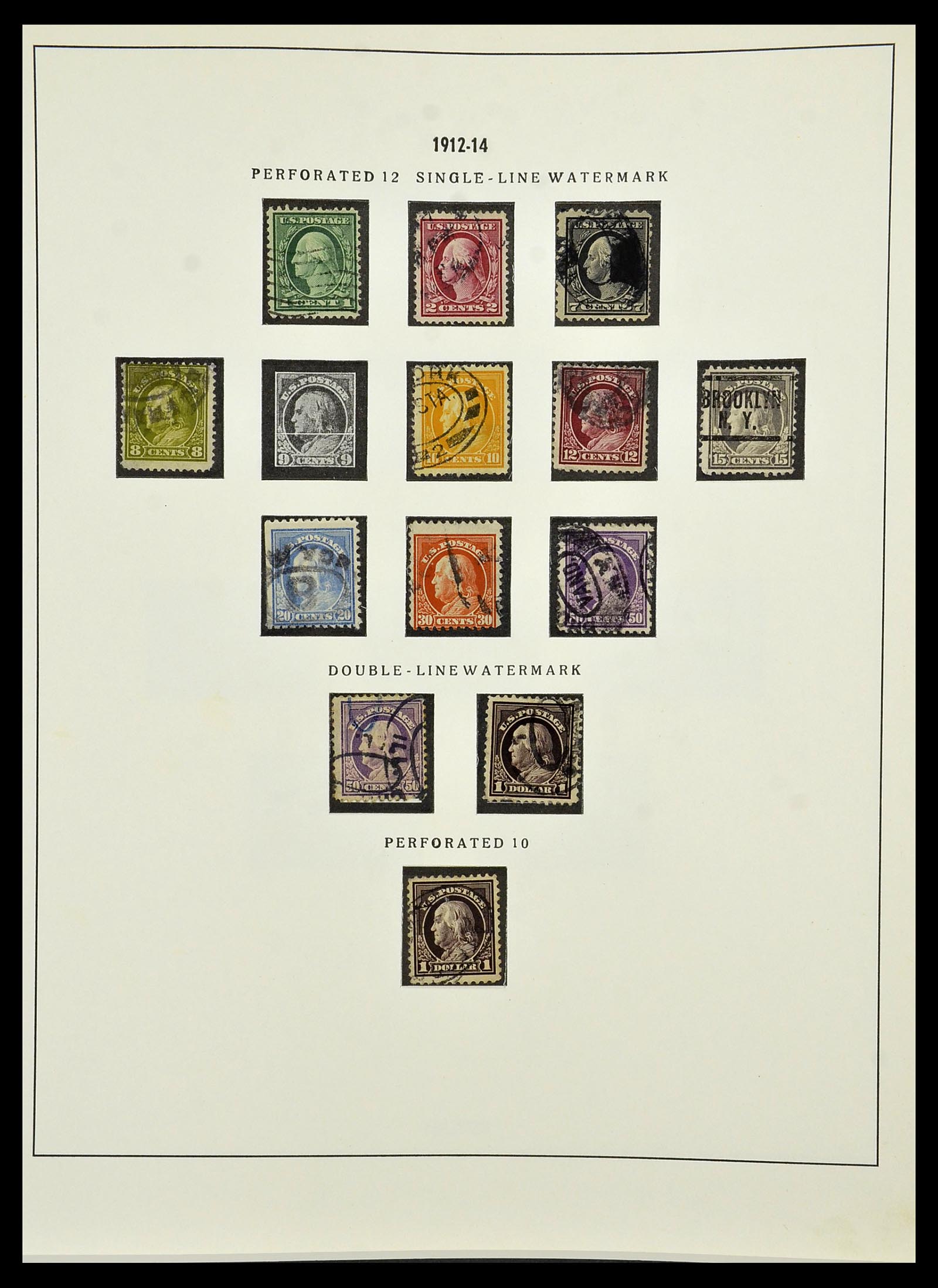 34224 024 - Postzegelverzameling 34224 USA 1861-1977.