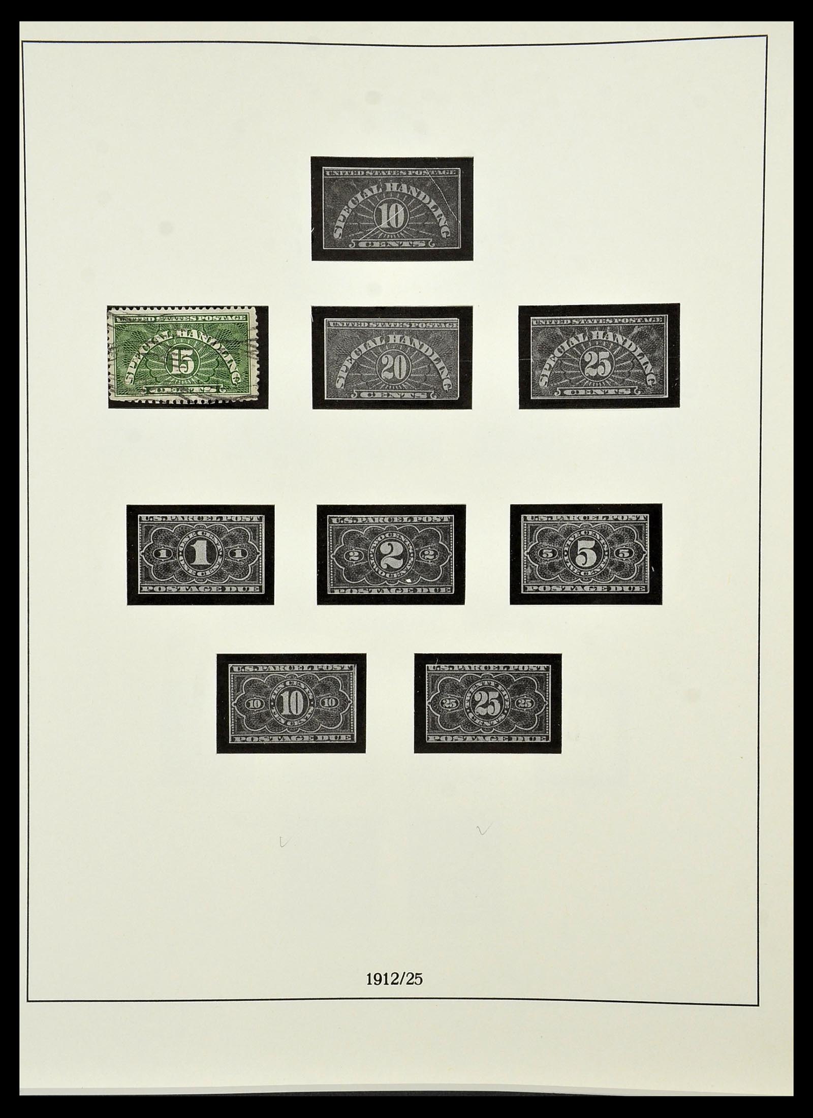 34224 025 - Stamp collection 34224 USA 1861-1977.