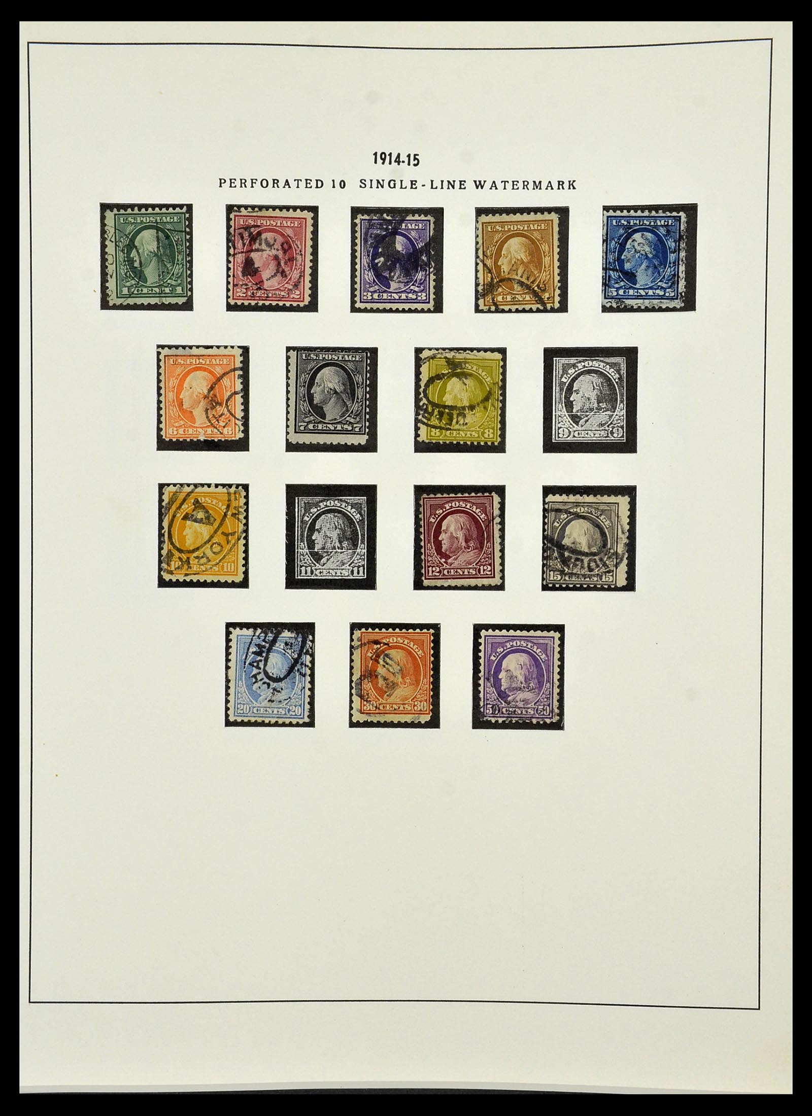 34224 027 - Stamp collection 34224 USA 1861-1977.