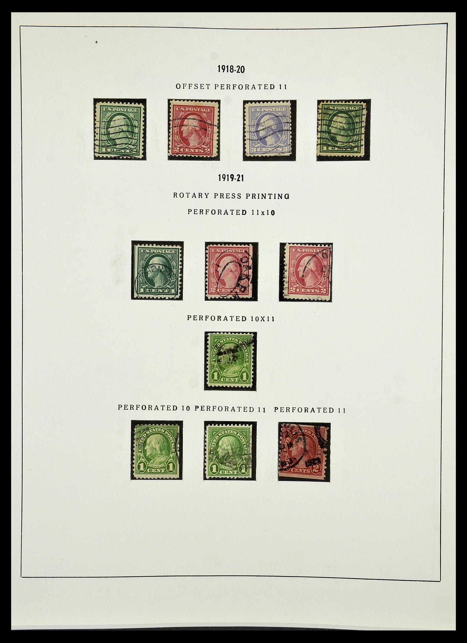 34224 030 - Postzegelverzameling 34224 USA 1861-1977.