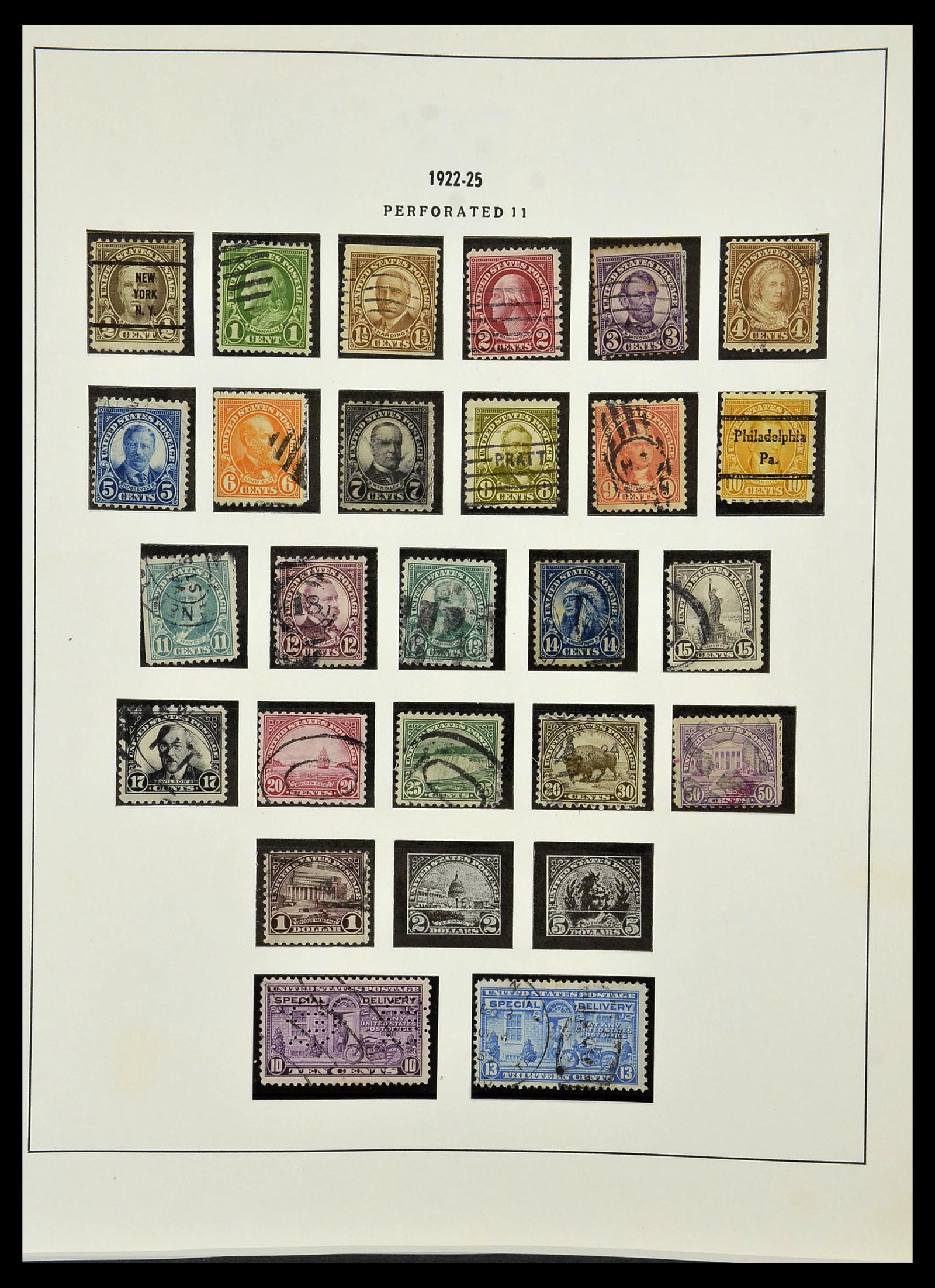 34224 032 - Postzegelverzameling 34224 USA 1861-1977.