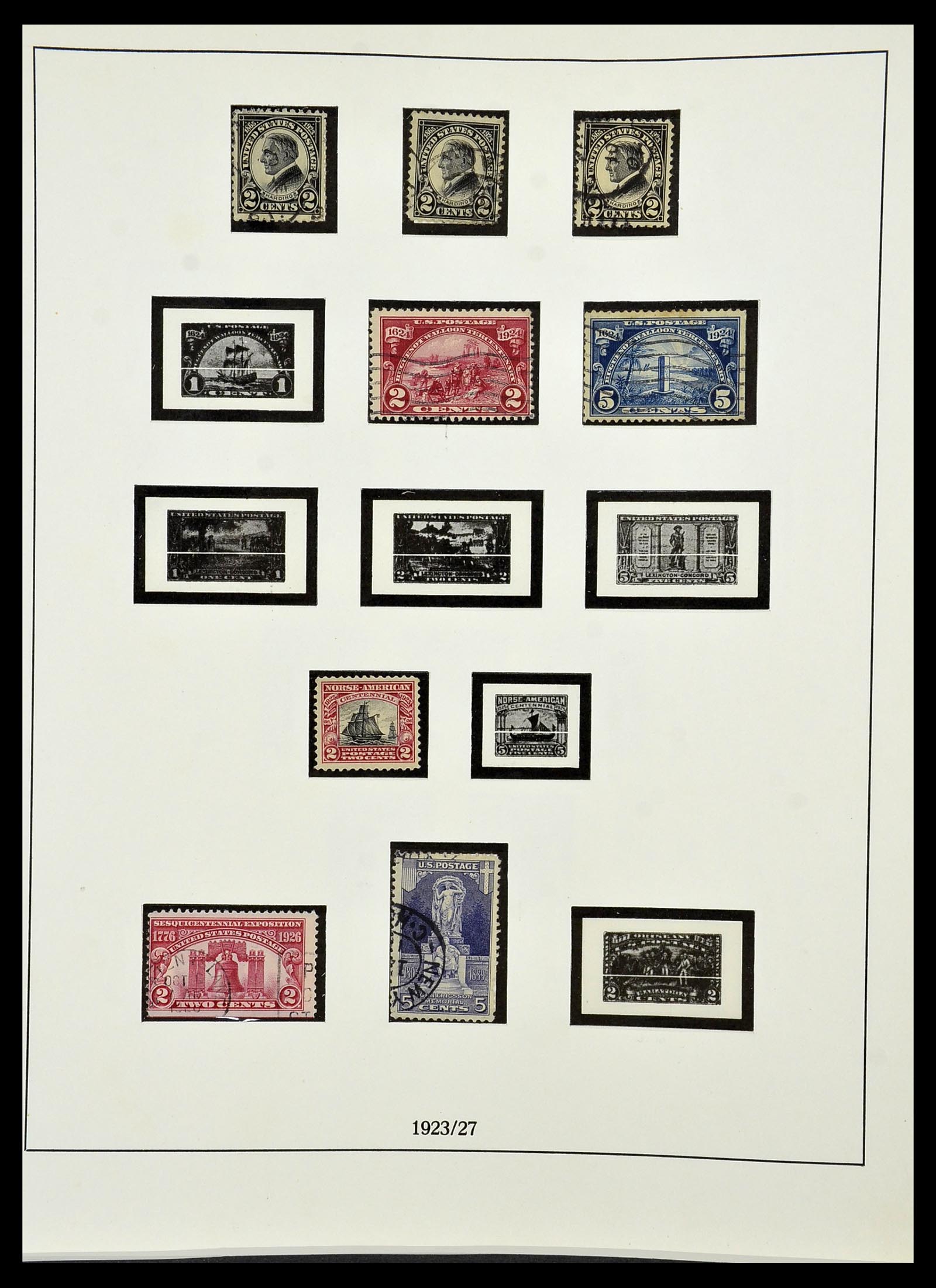 34224 033 - Postzegelverzameling 34224 USA 1861-1977.
