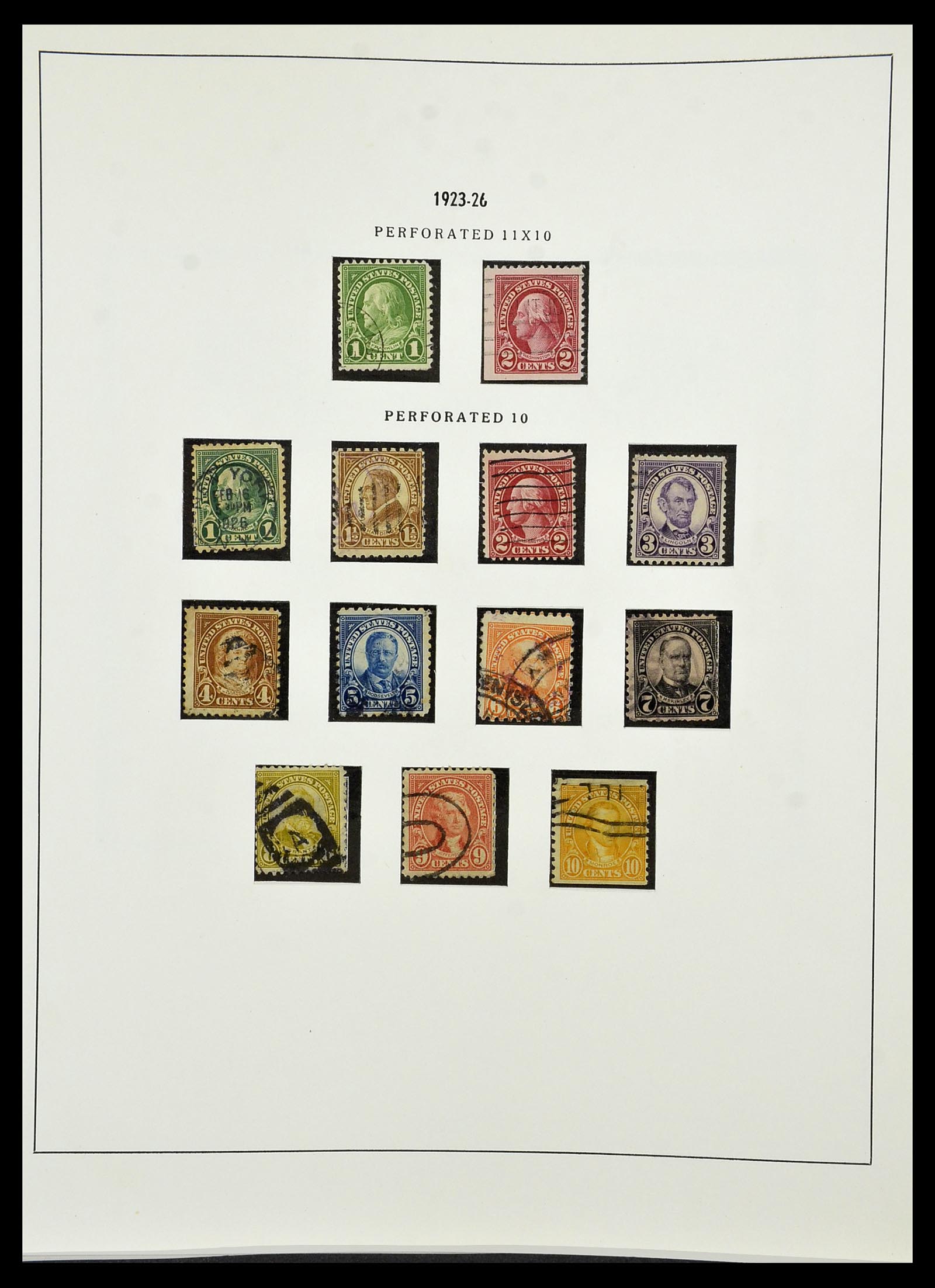 34224 035 - Stamp collection 34224 USA 1861-1977.