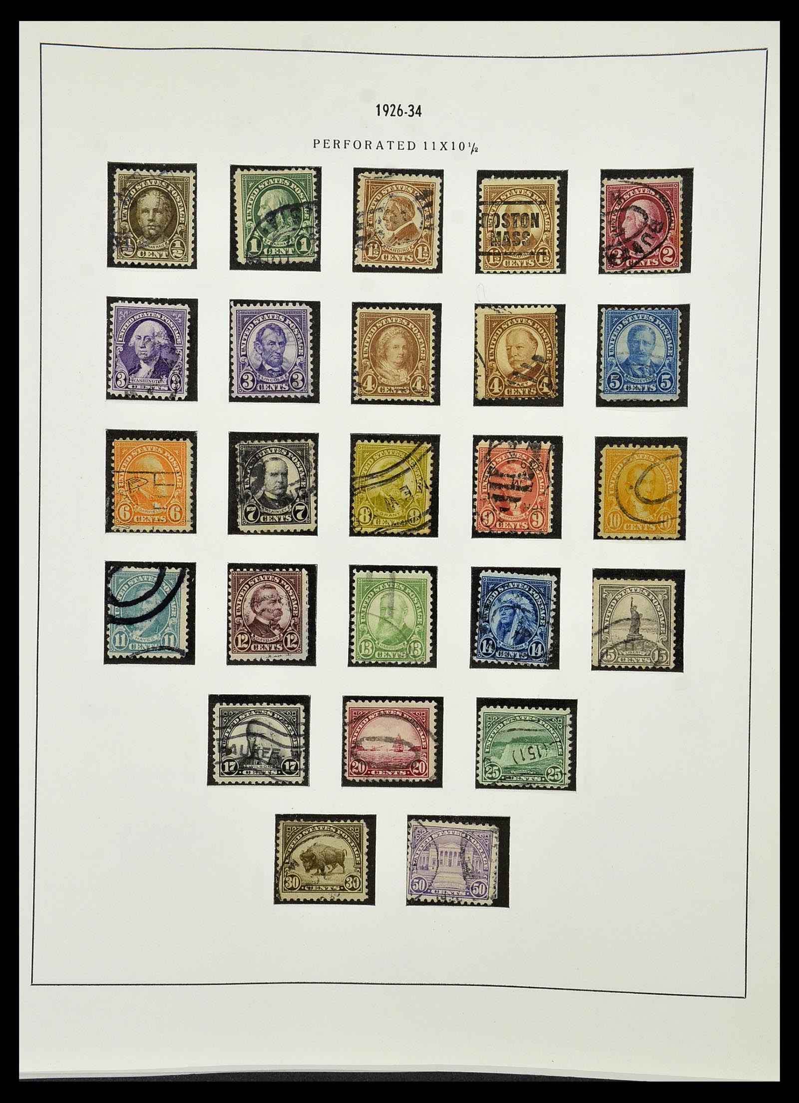 34224 037 - Postzegelverzameling 34224 USA 1861-1977.