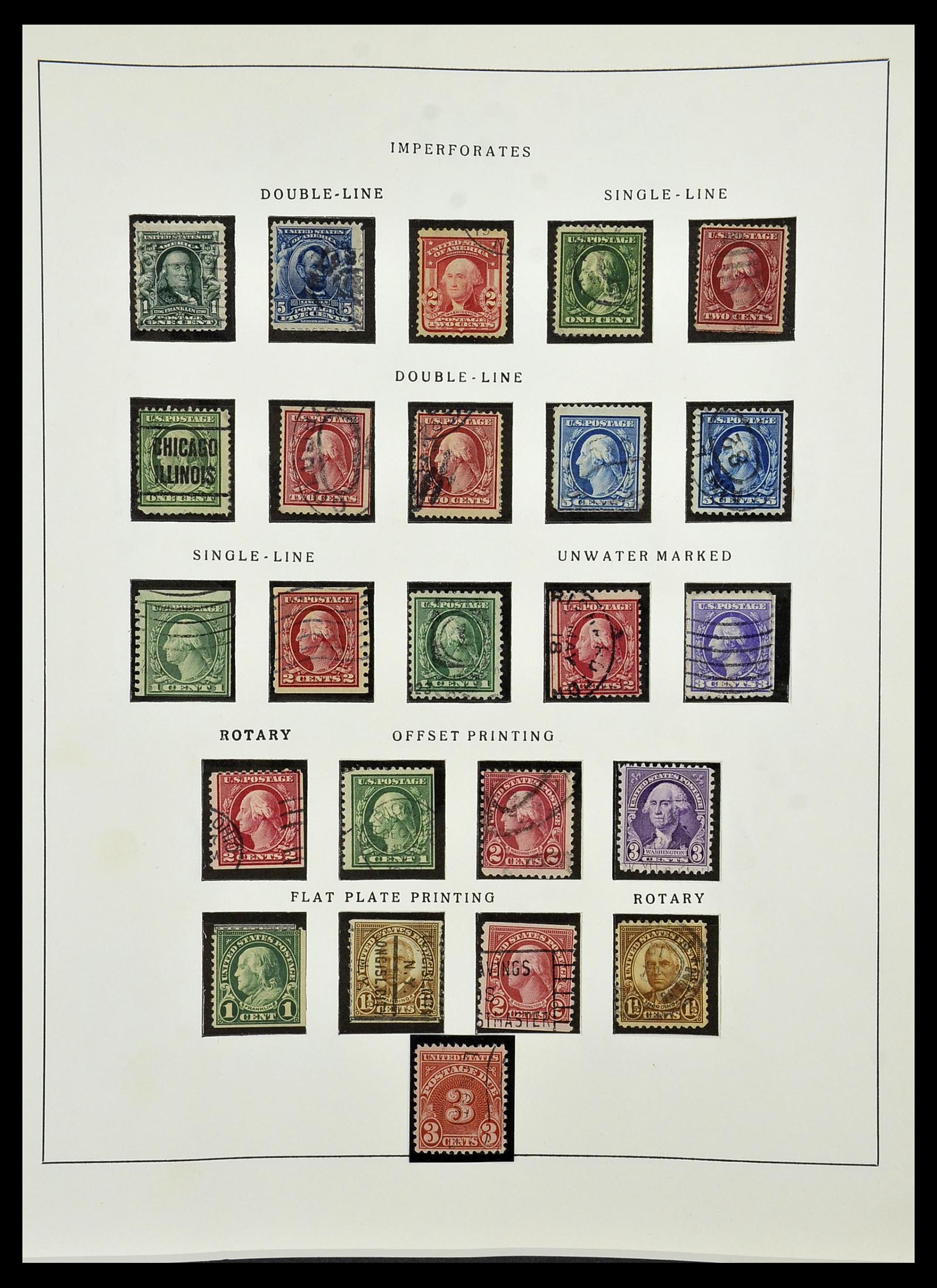 34224 041 - Postzegelverzameling 34224 USA 1861-1977.