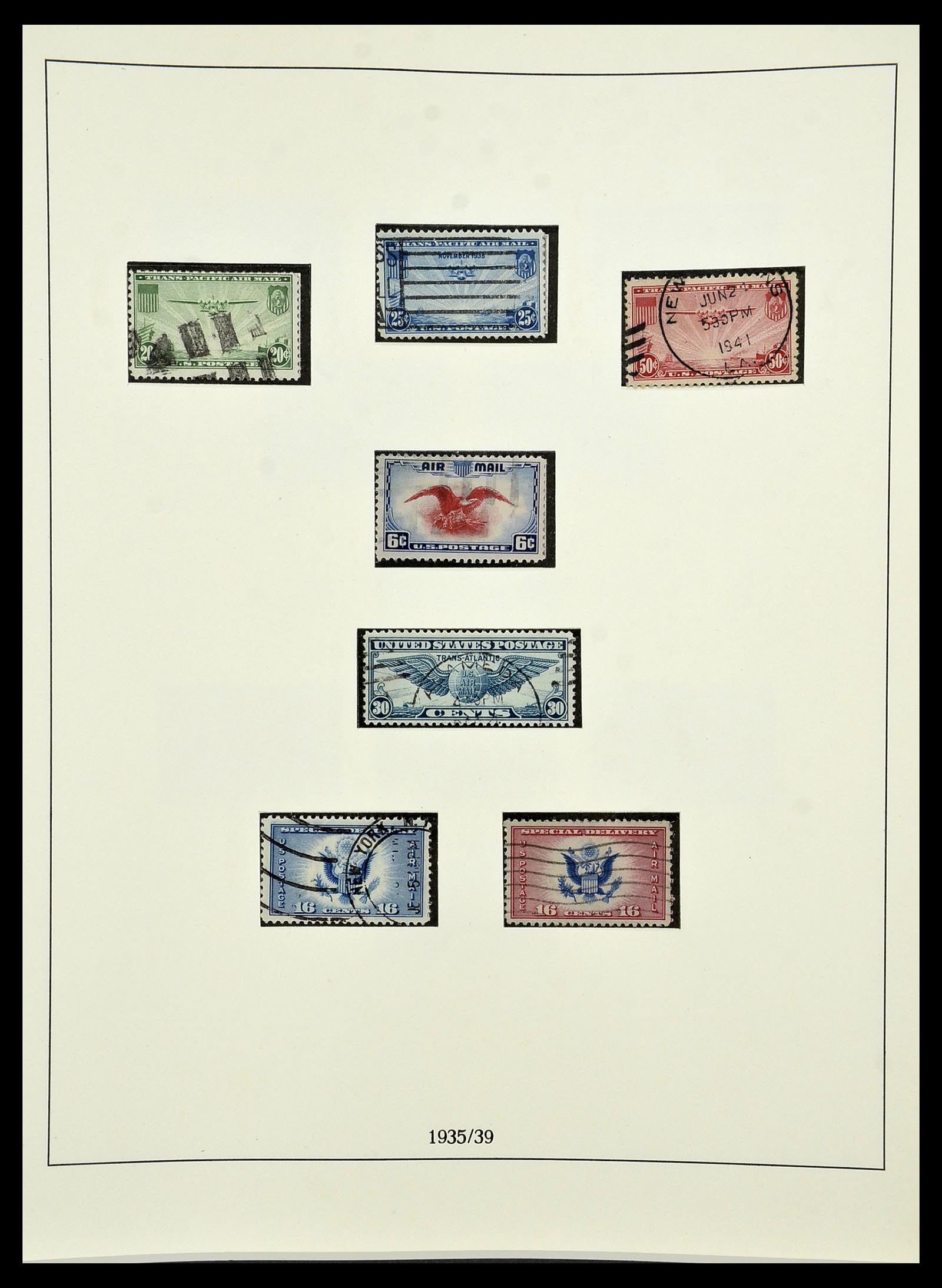 34224 048 - Postzegelverzameling 34224 USA 1861-1977.