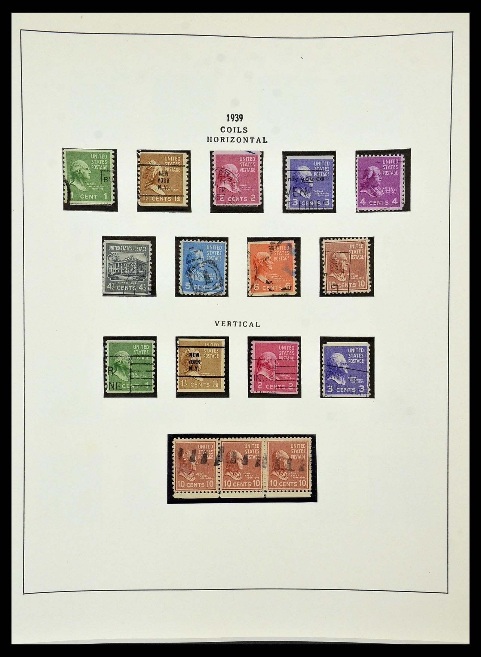 34224 053 - Stamp collection 34224 USA 1861-1977.