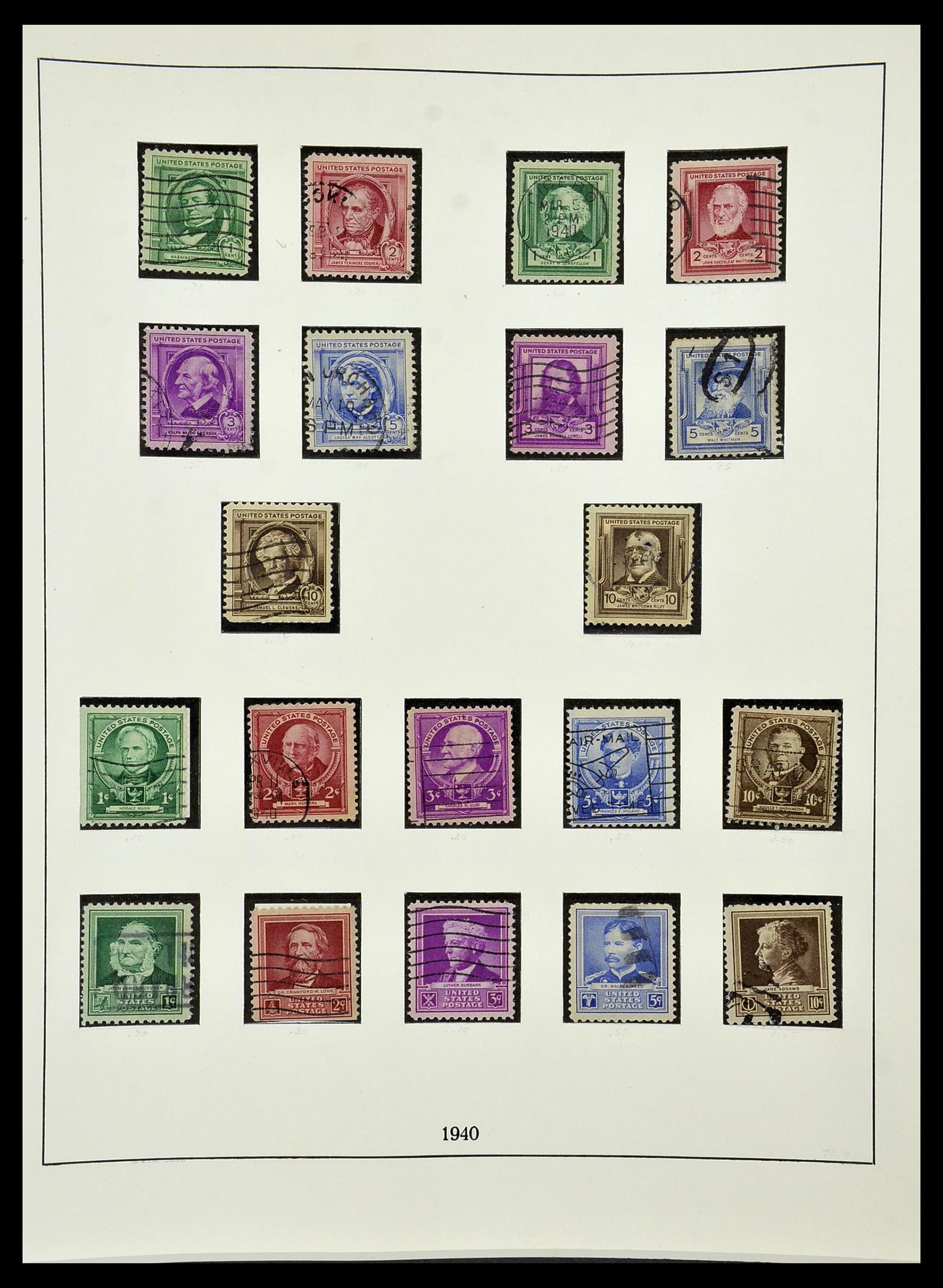 34224 054 - Stamp collection 34224 USA 1861-1977.