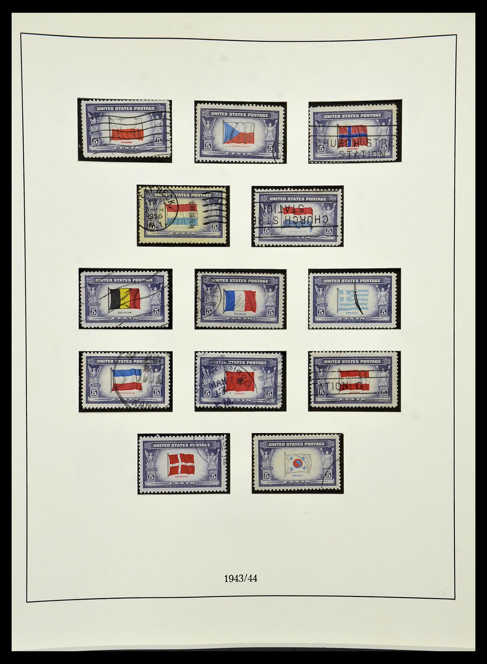 34224 058 - Postzegelverzameling 34224 USA 1861-1977.