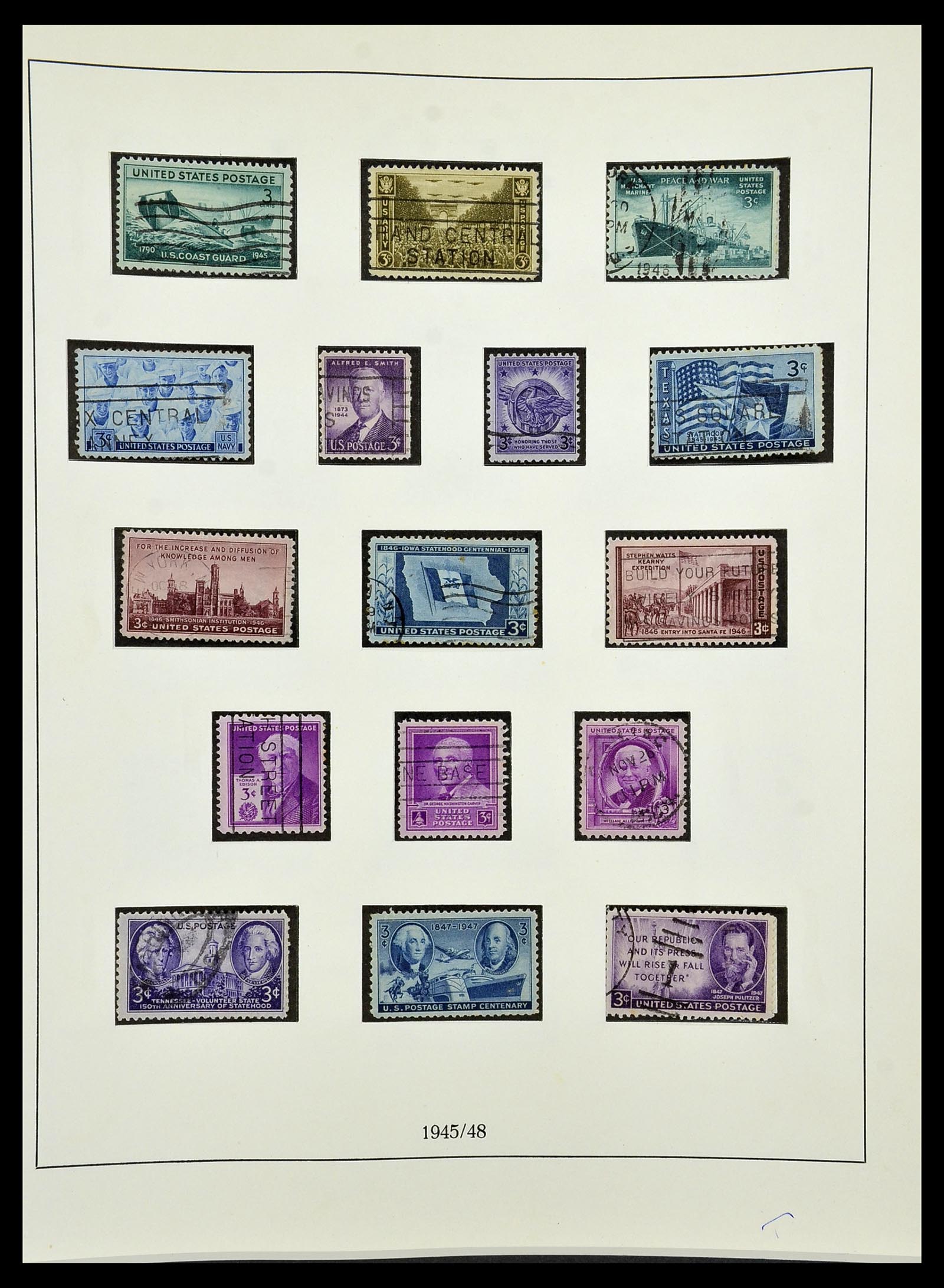 34224 060 - Postzegelverzameling 34224 USA 1861-1977.