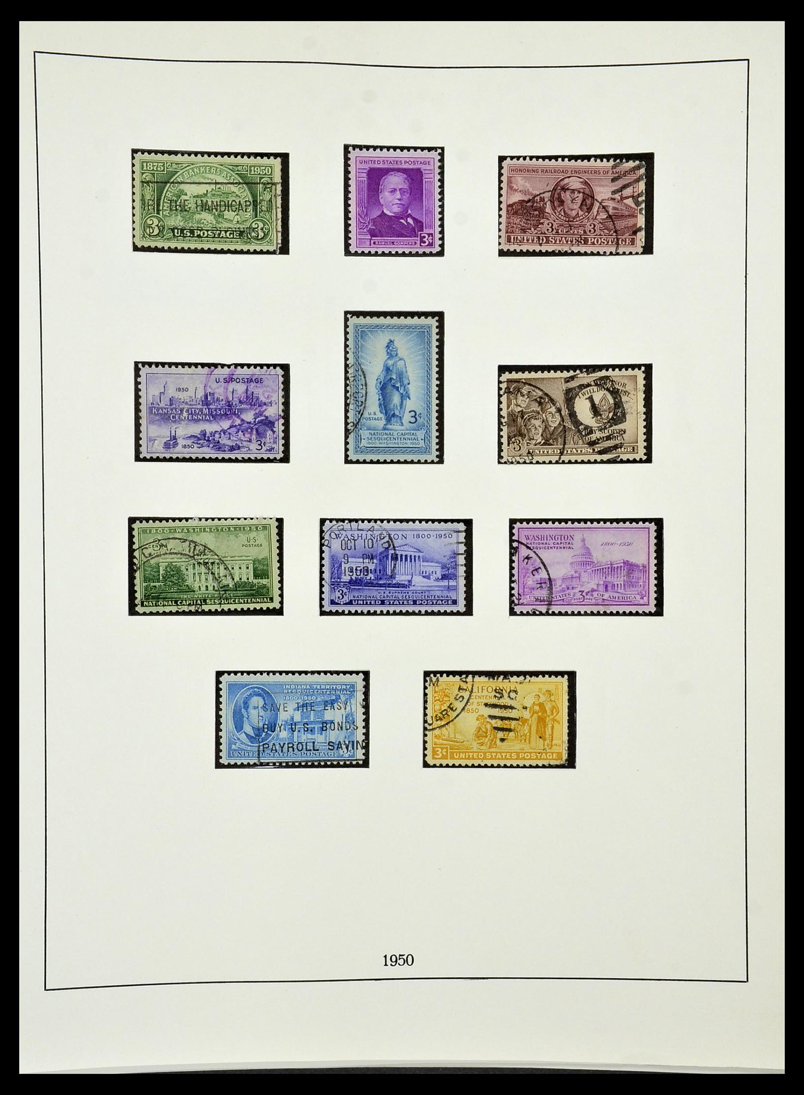 34224 065 - Stamp collection 34224 USA 1861-1977.