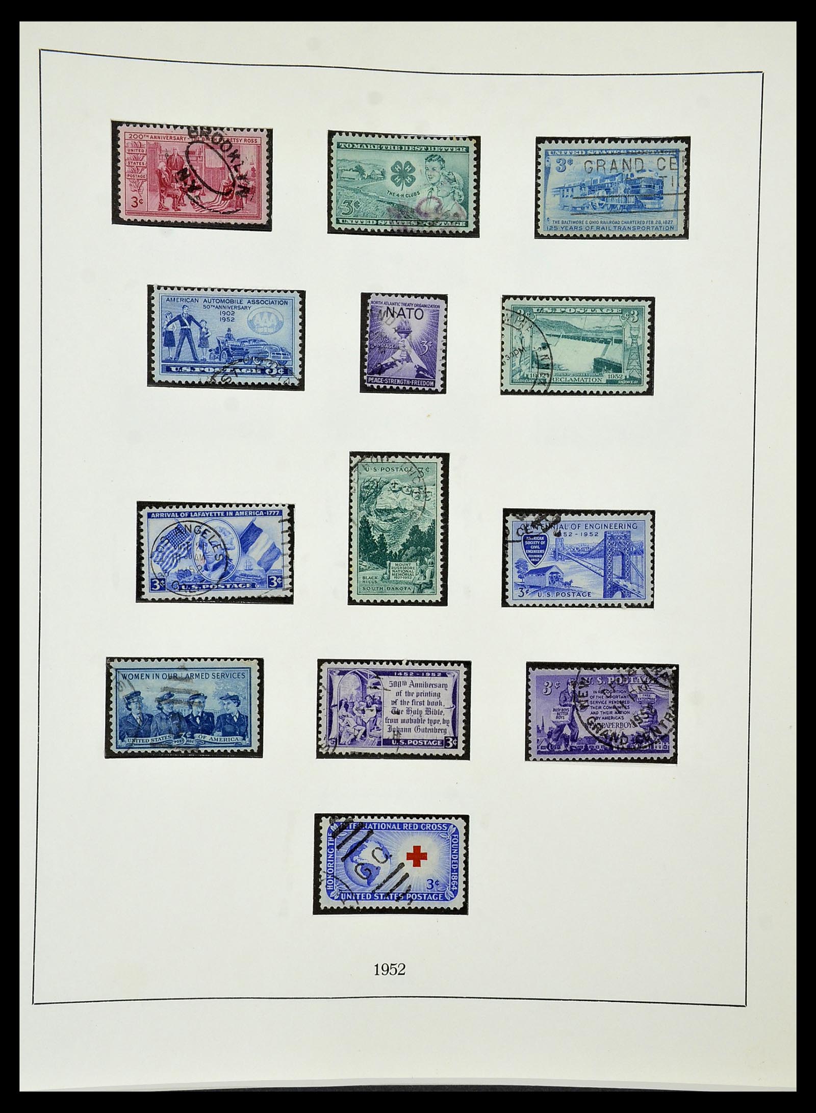 34224 067 - Stamp collection 34224 USA 1861-1977.