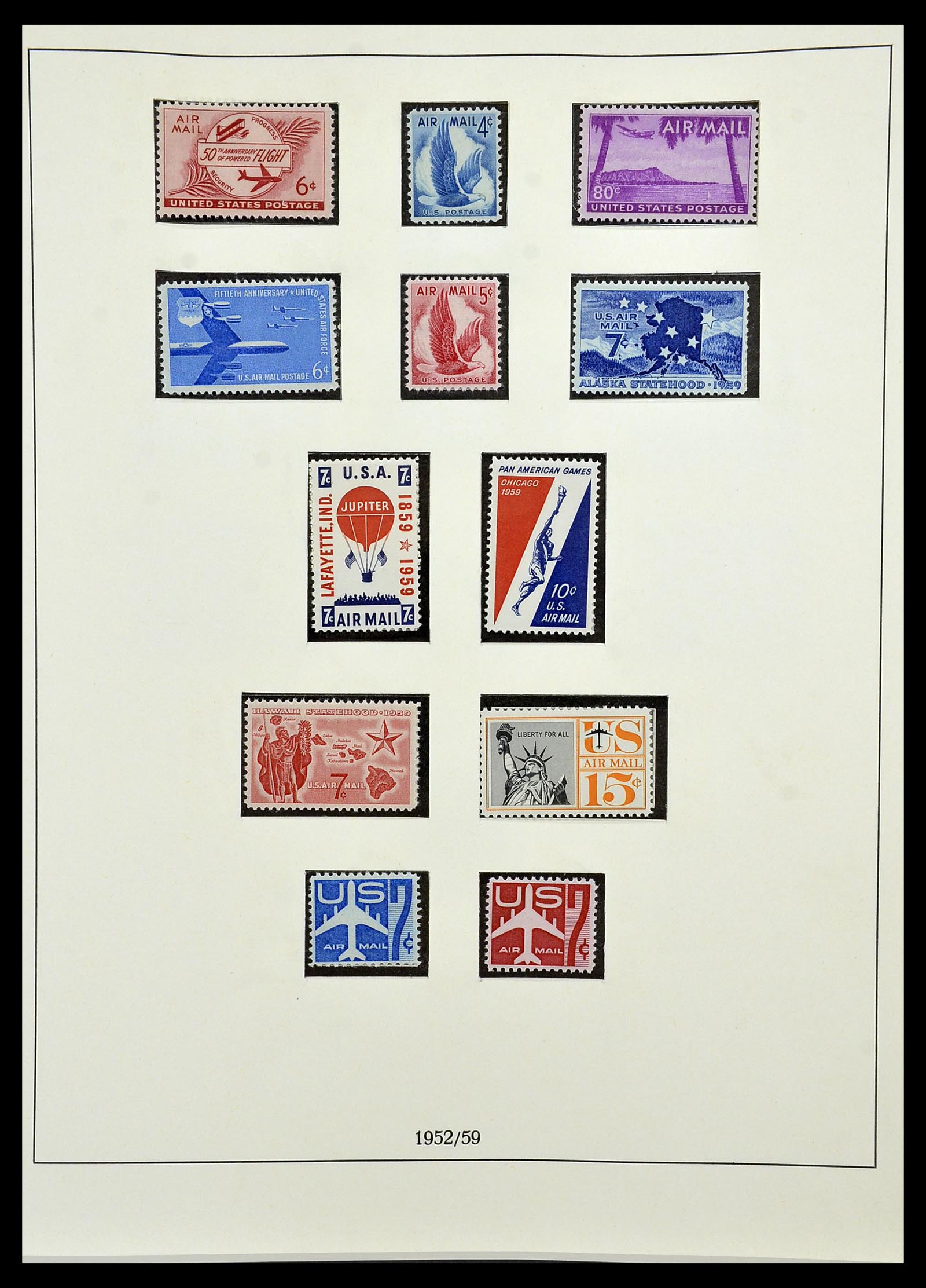 34224 069 - Stamp collection 34224 USA 1861-1977.