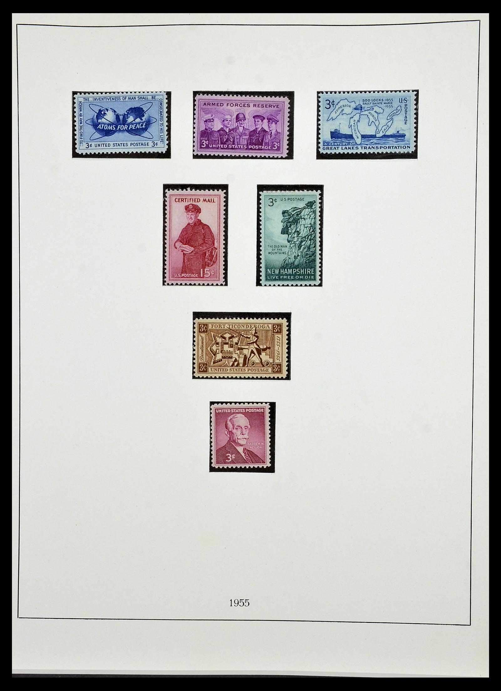 34224 071 - Stamp collection 34224 USA 1861-1977.