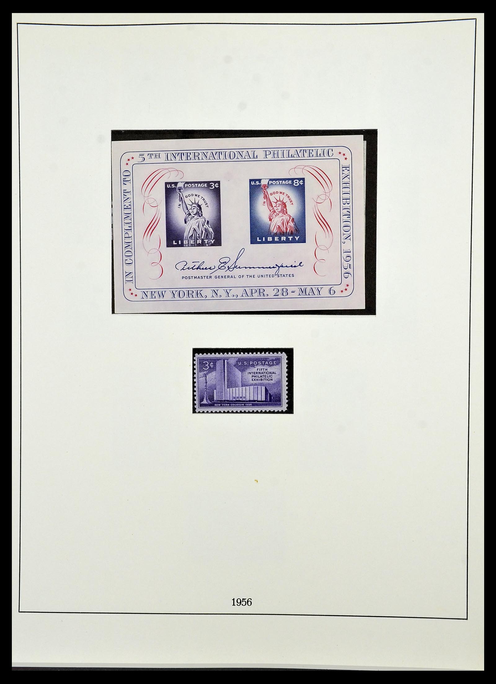34224 073 - Stamp collection 34224 USA 1861-1977.