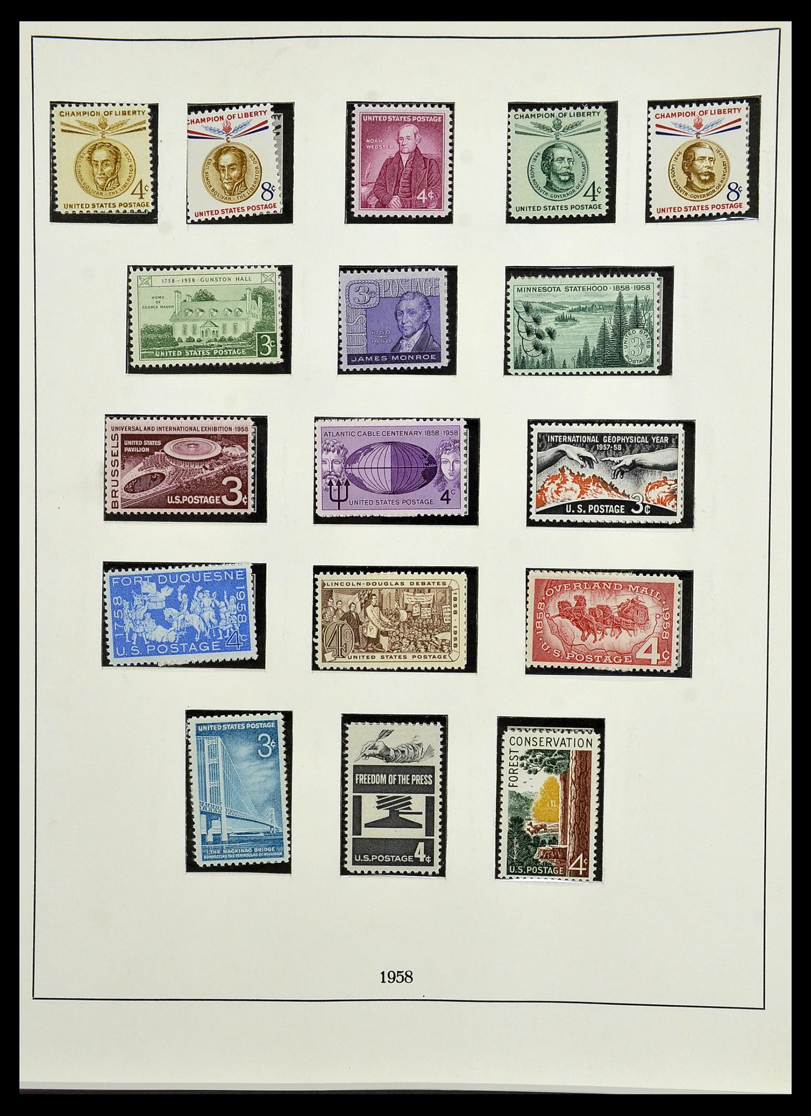 34224 075 - Stamp collection 34224 USA 1861-1977.