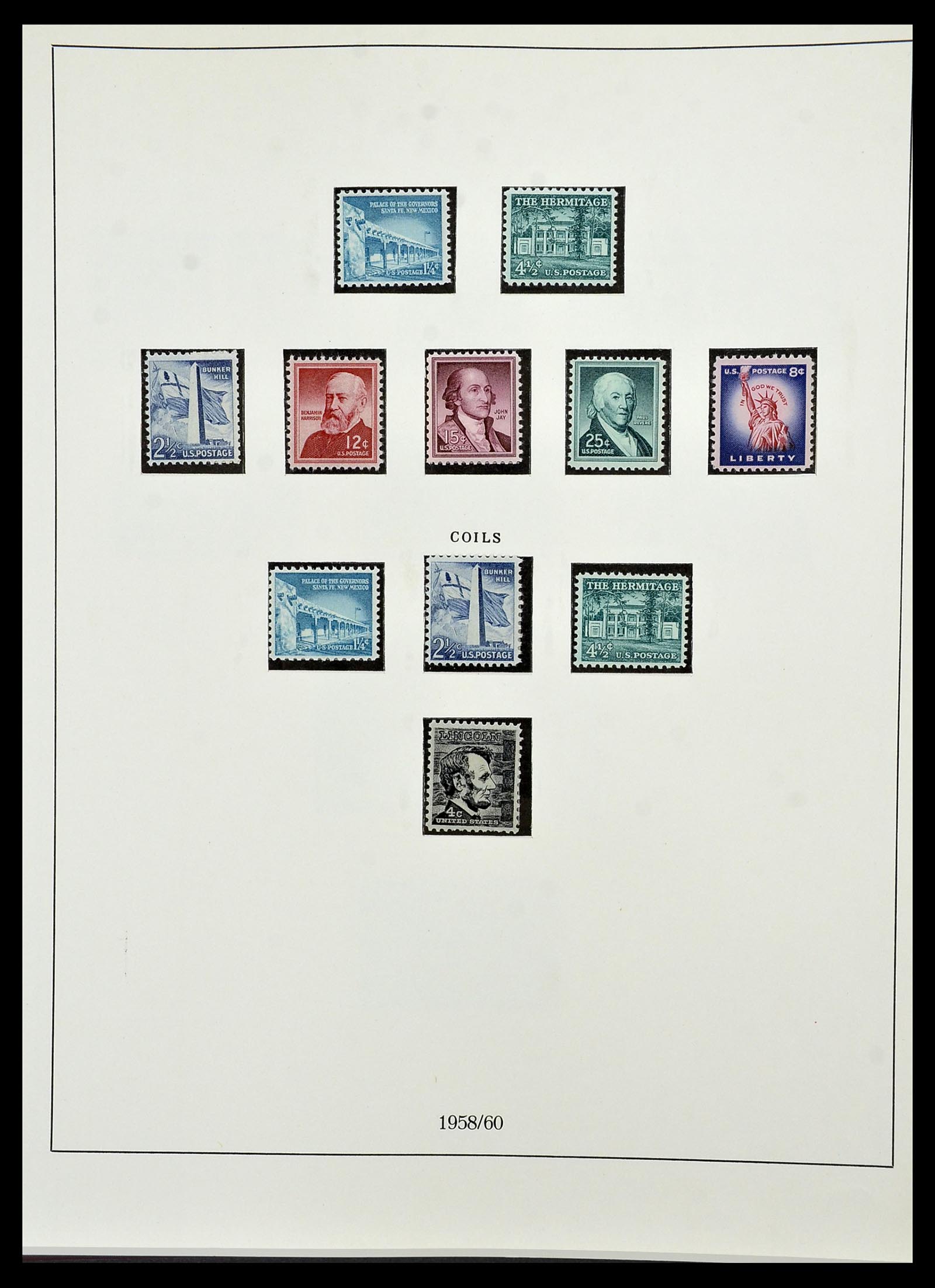 34224 076 - Stamp collection 34224 USA 1861-1977.