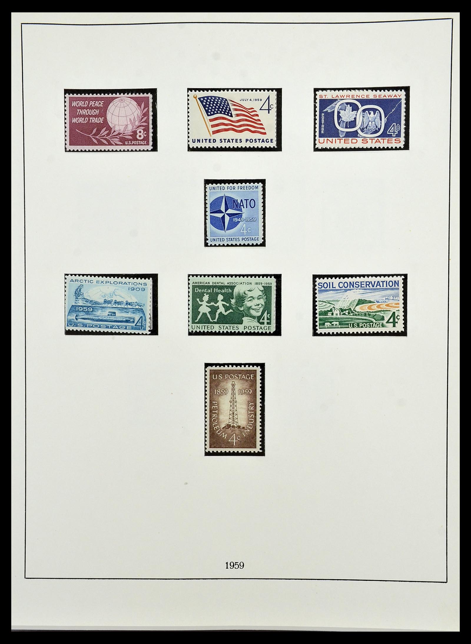 34224 078 - Stamp collection 34224 USA 1861-1977.