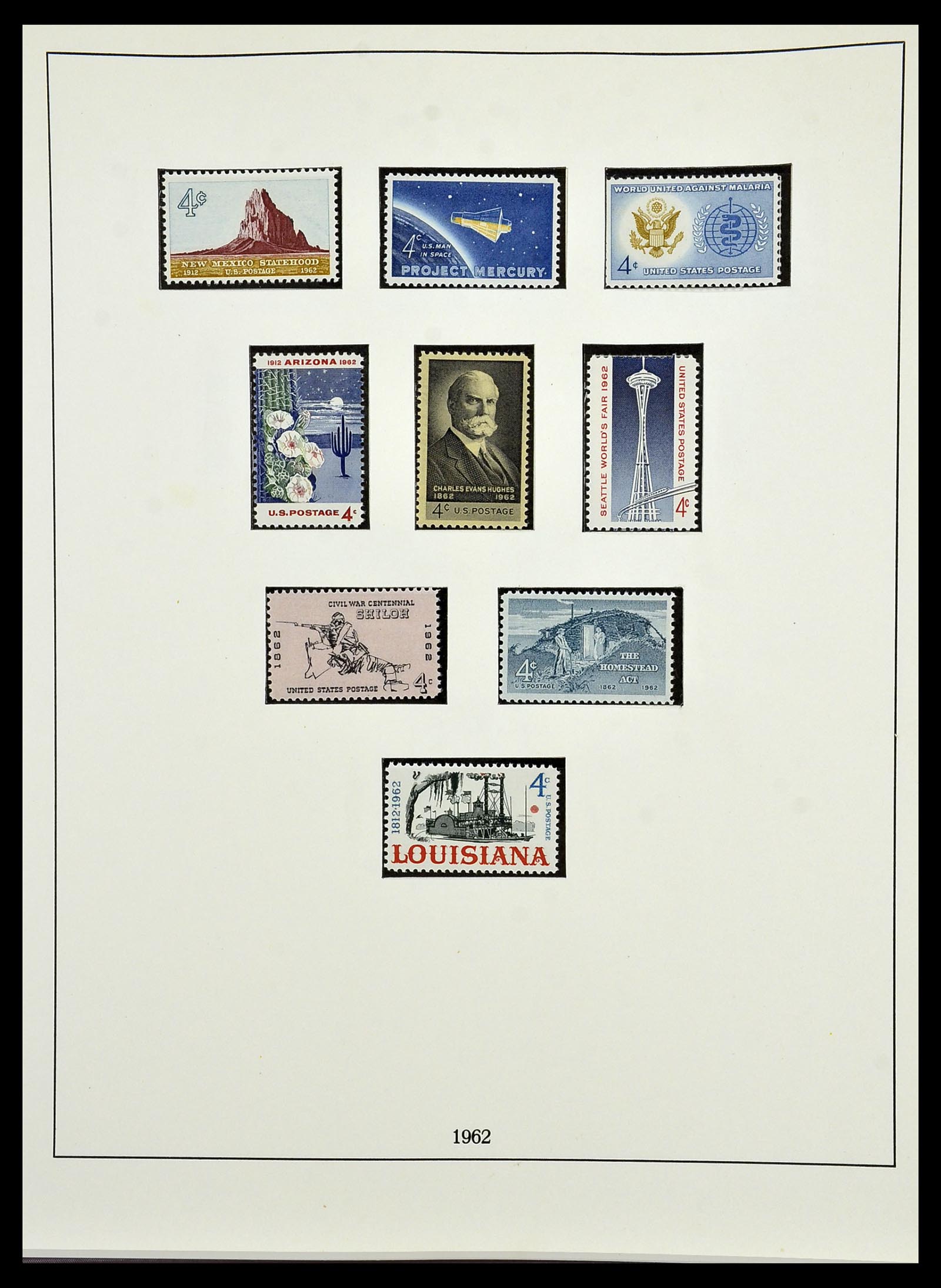 34224 084 - Postzegelverzameling 34224 USA 1861-1977.