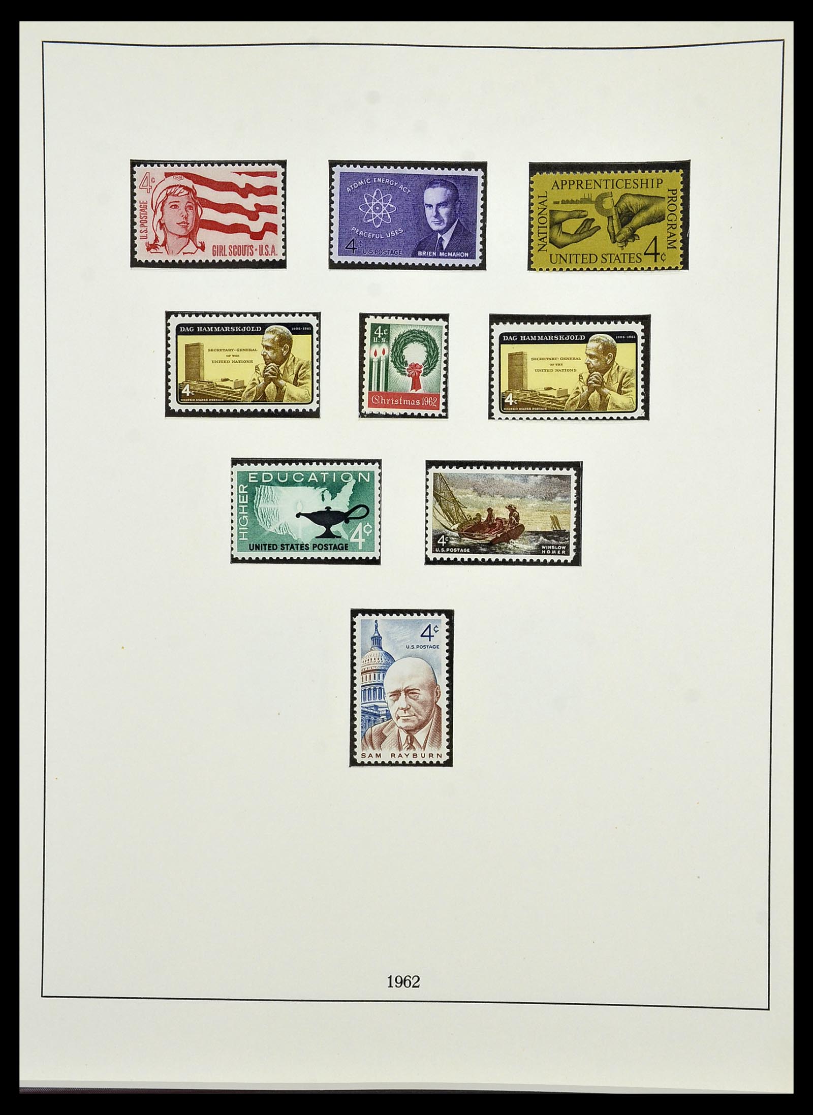 34224 085 - Postzegelverzameling 34224 USA 1861-1977.