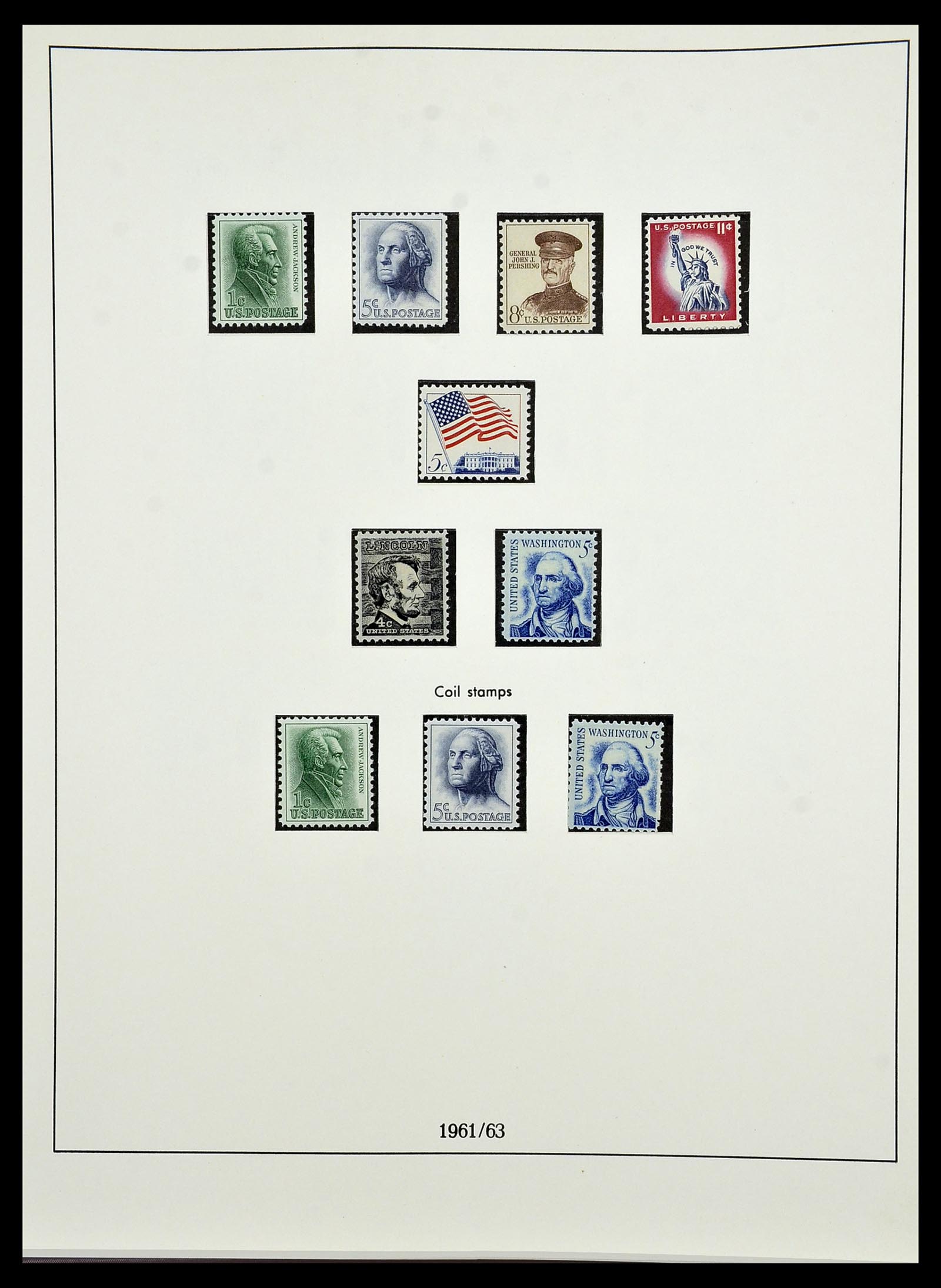 34224 086 - Stamp collection 34224 USA 1861-1977.