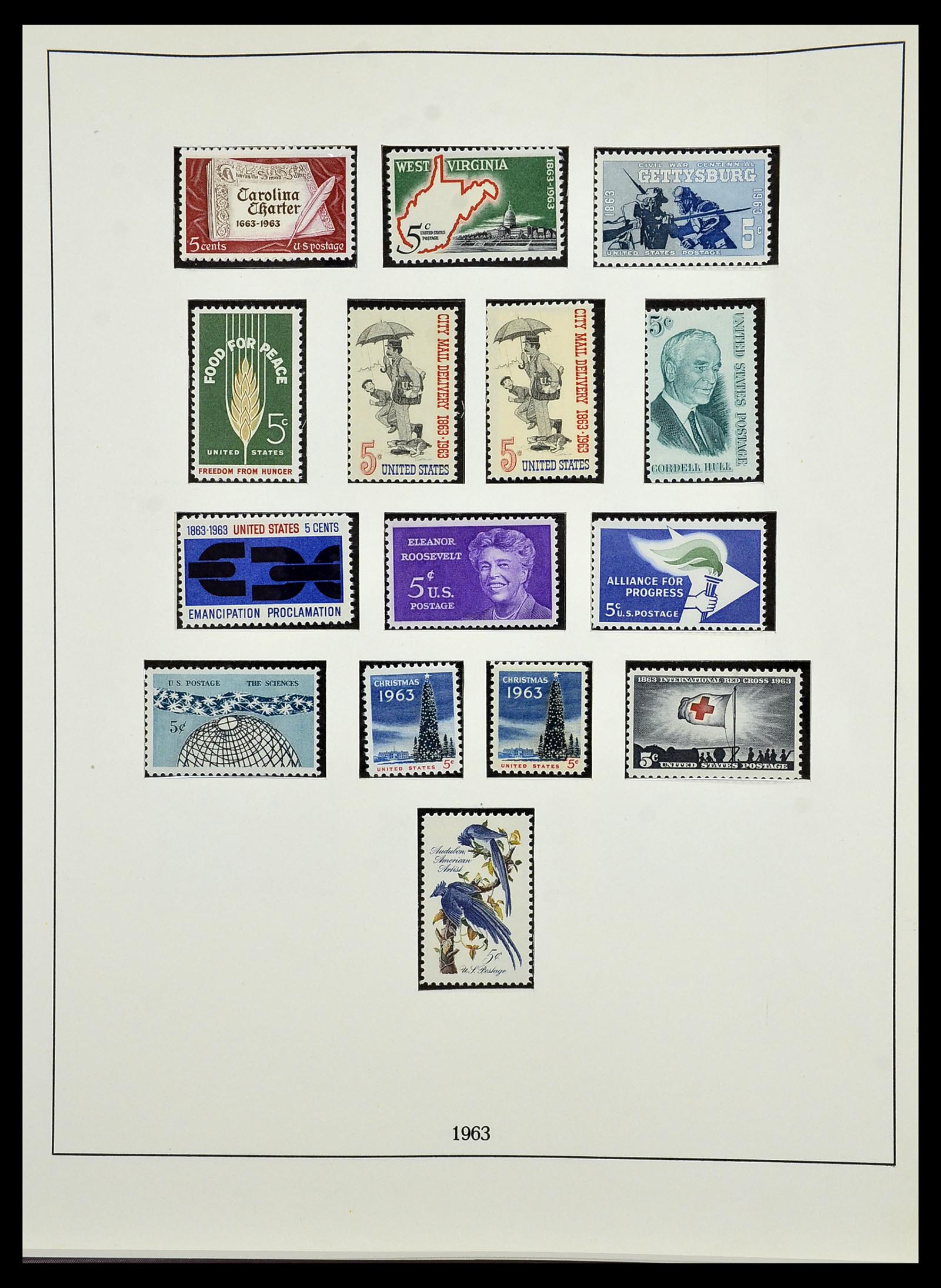 34224 087 - Postzegelverzameling 34224 USA 1861-1977.