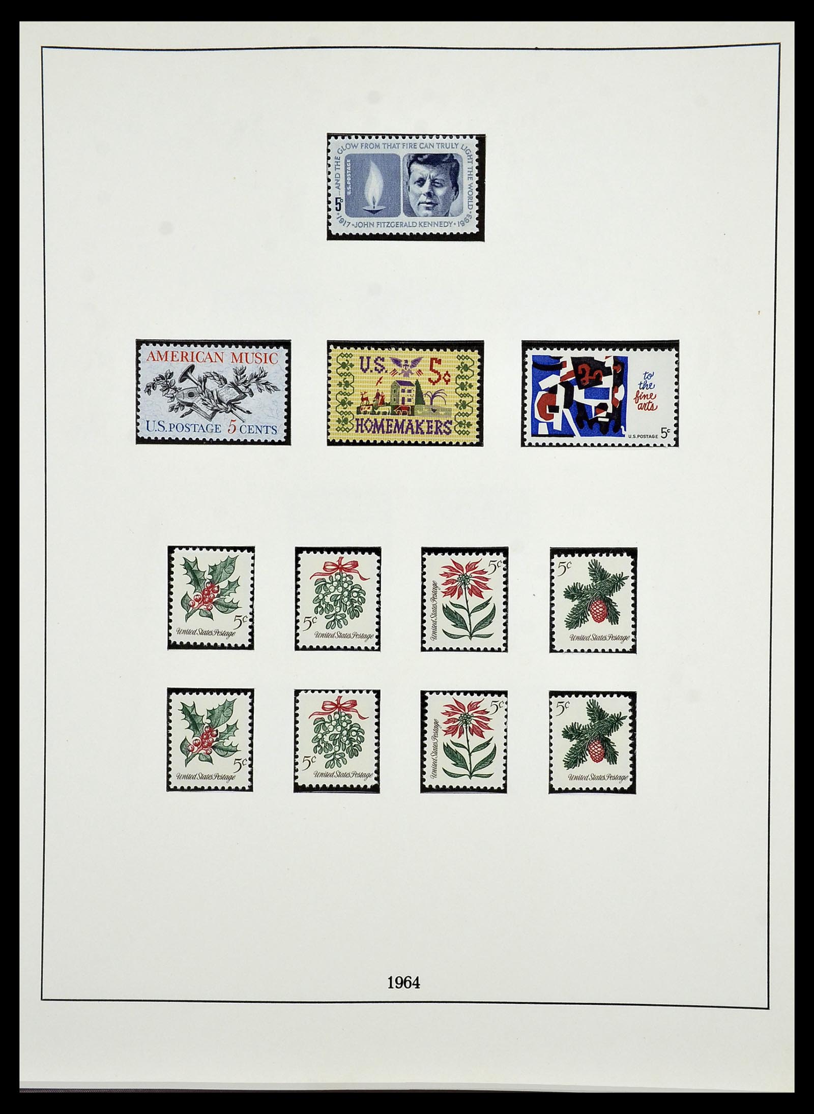 34224 090 - Postzegelverzameling 34224 USA 1861-1977.