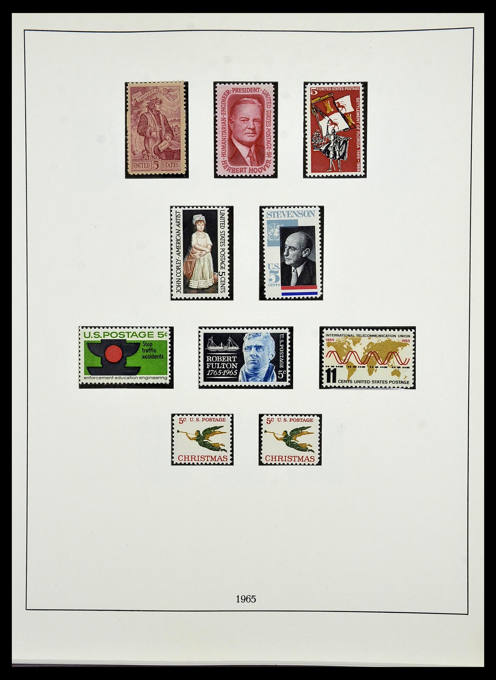 34224 092 - Postzegelverzameling 34224 USA 1861-1977.