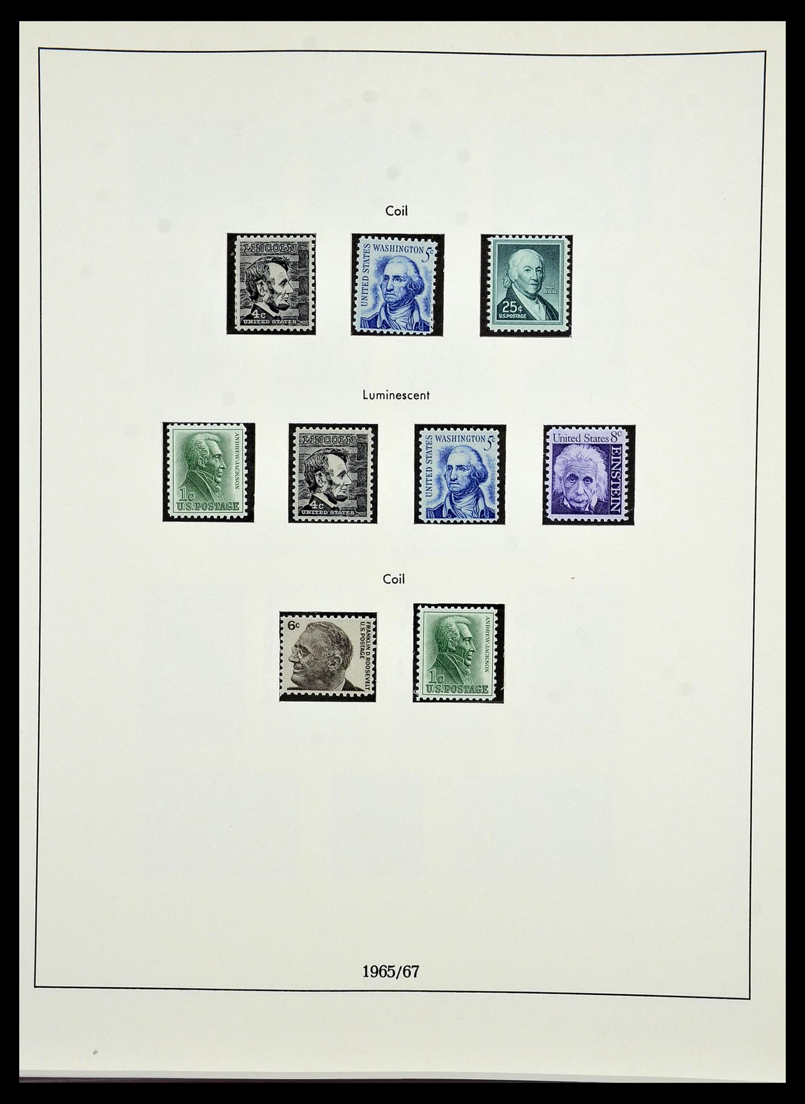 34224 094 - Stamp collection 34224 USA 1861-1977.