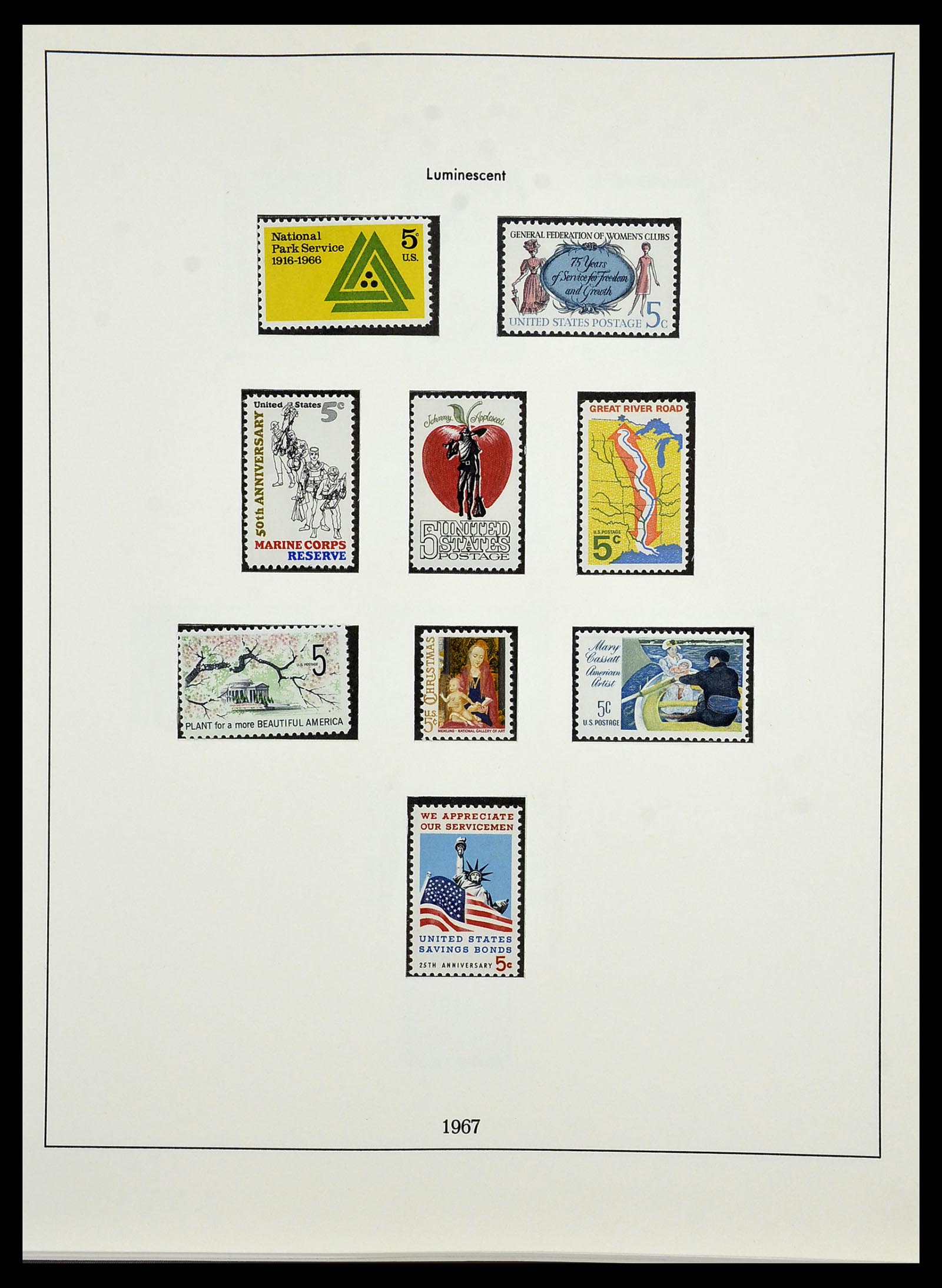 34224 098 - Postzegelverzameling 34224 USA 1861-1977.