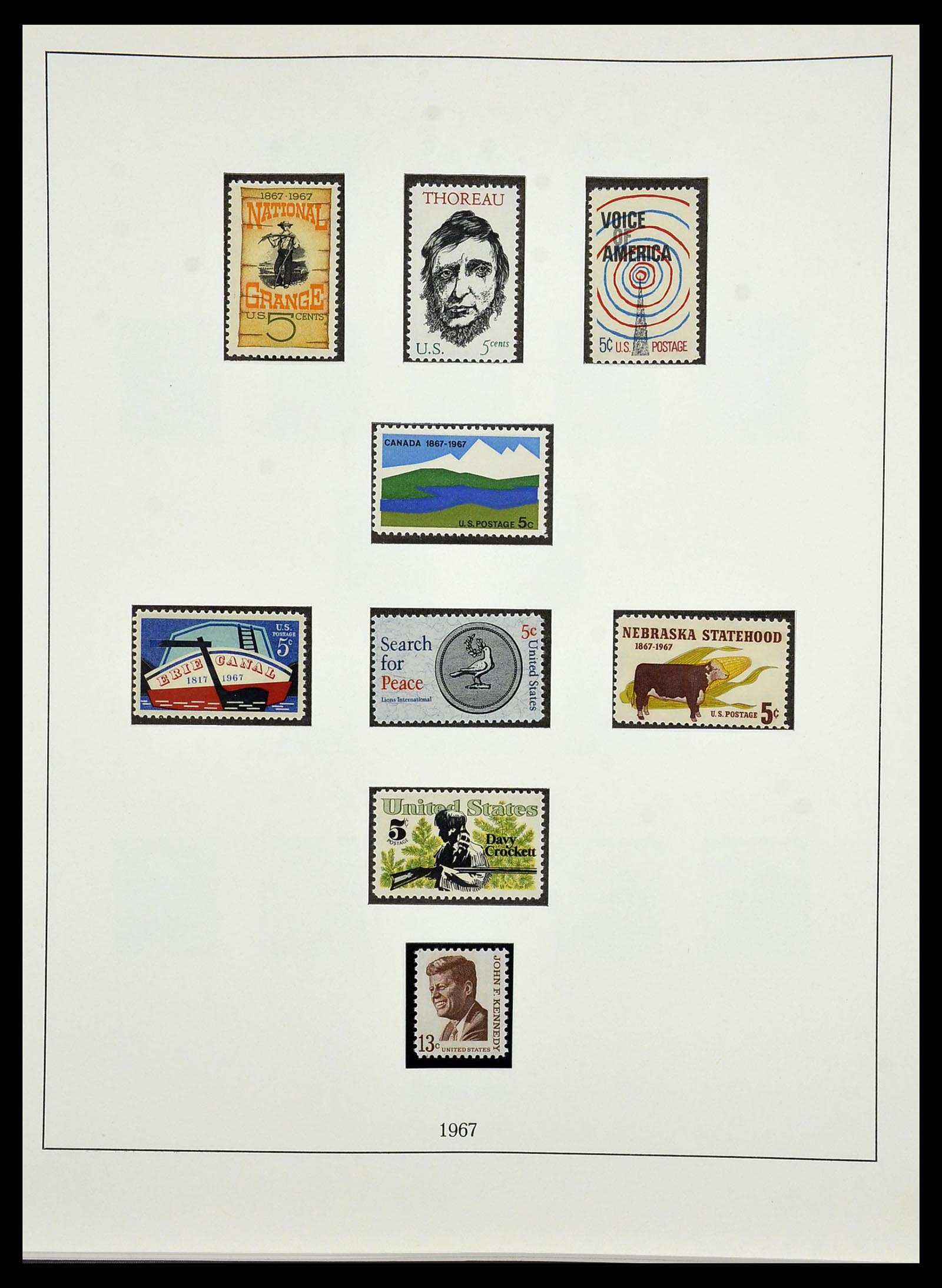 34224 099 - Stamp collection 34224 USA 1861-1977.