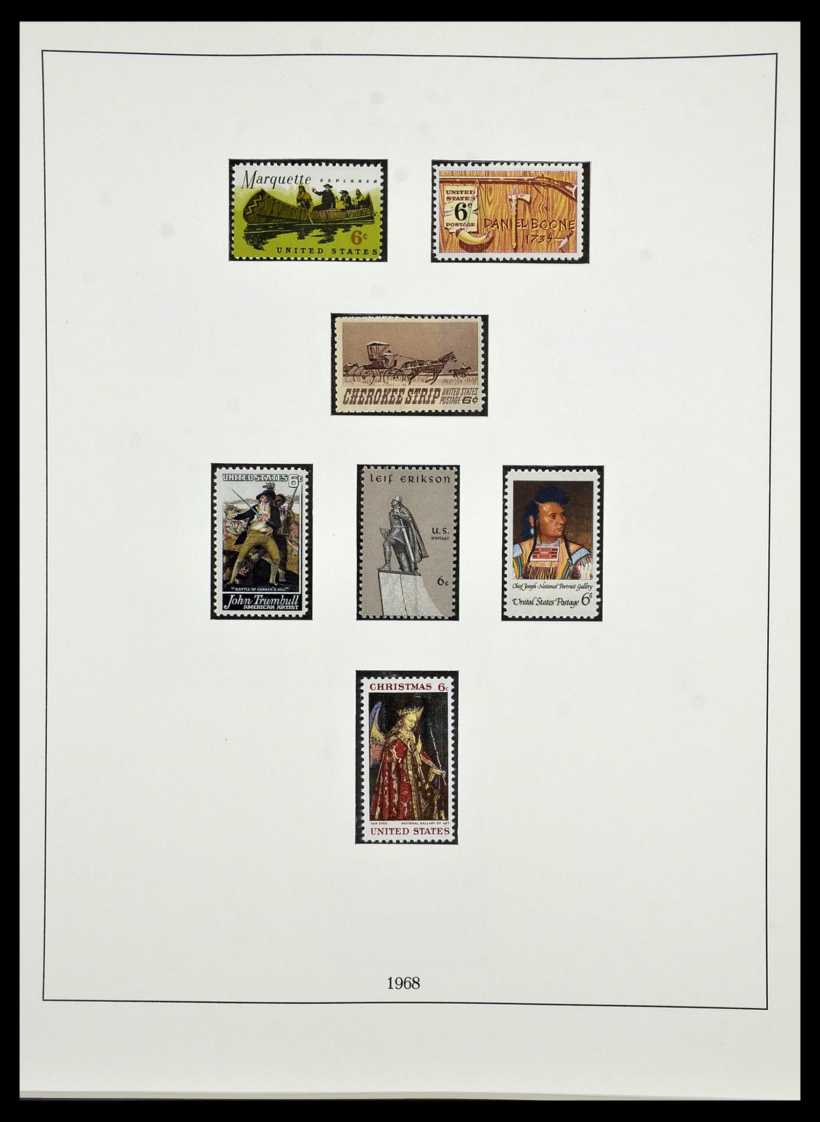 34224 104 - Stamp collection 34224 USA 1861-1977.