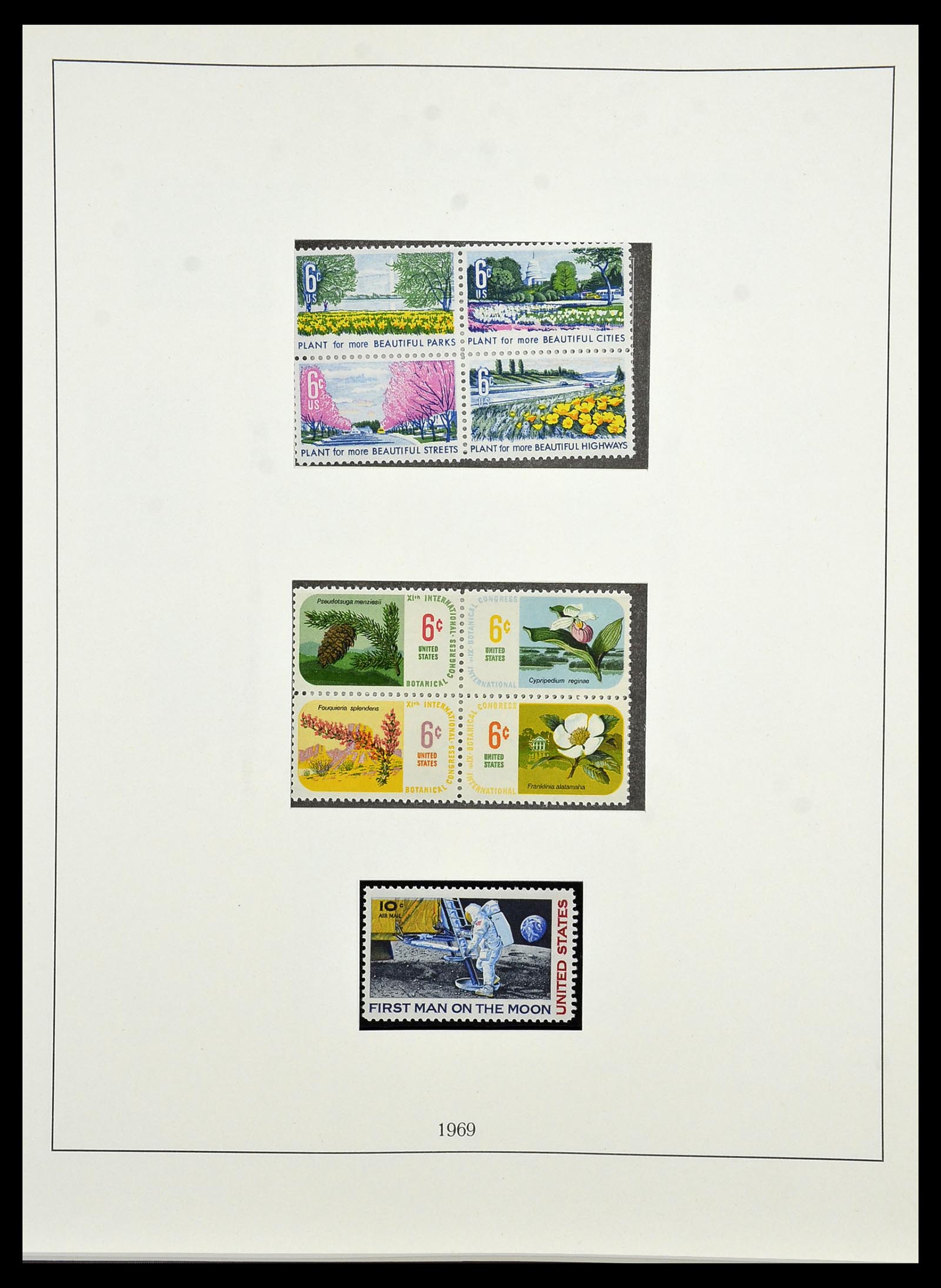 34224 106 - Stamp collection 34224 USA 1861-1977.