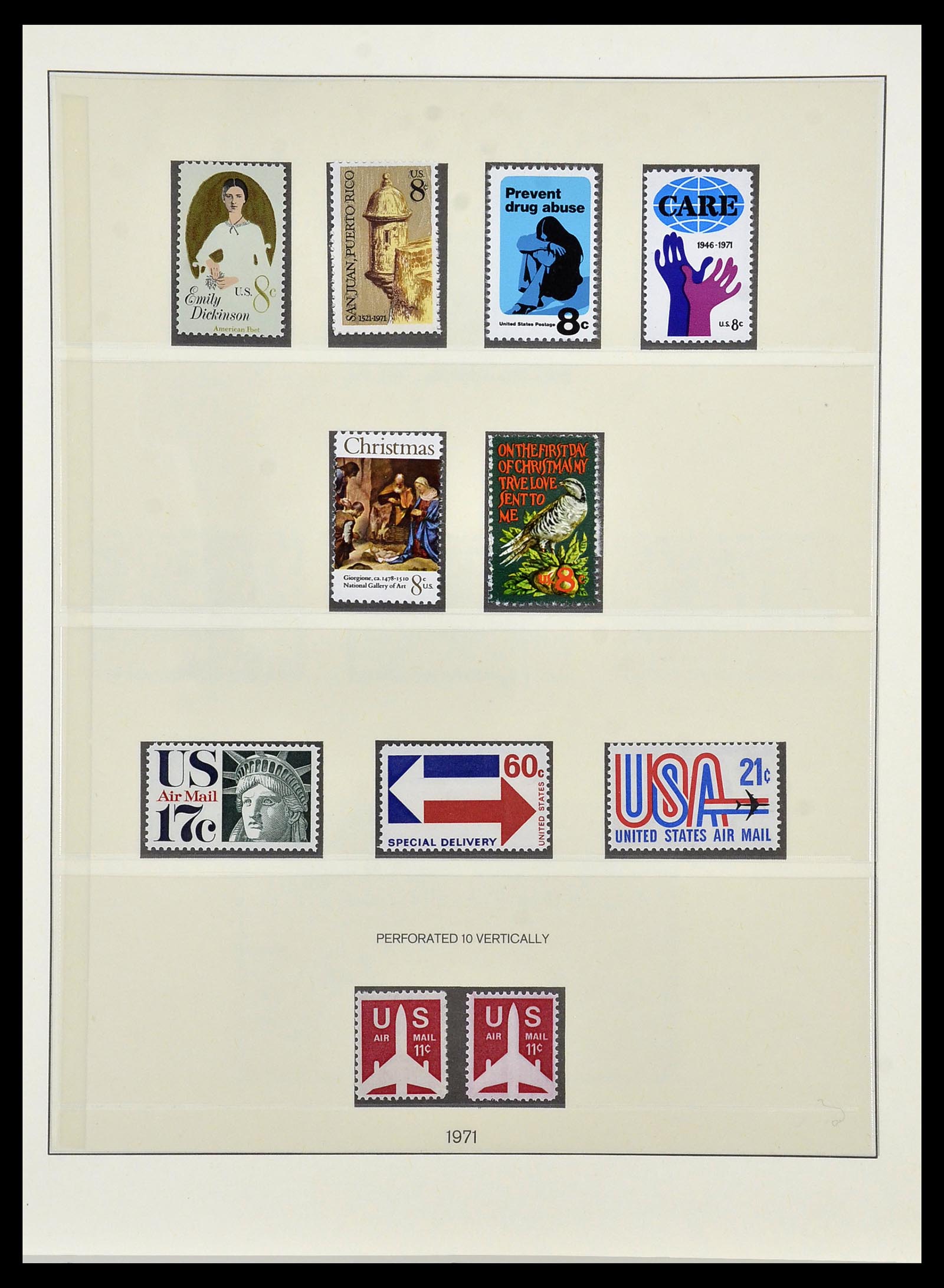 34224 112 - Stamp collection 34224 USA 1861-1977.